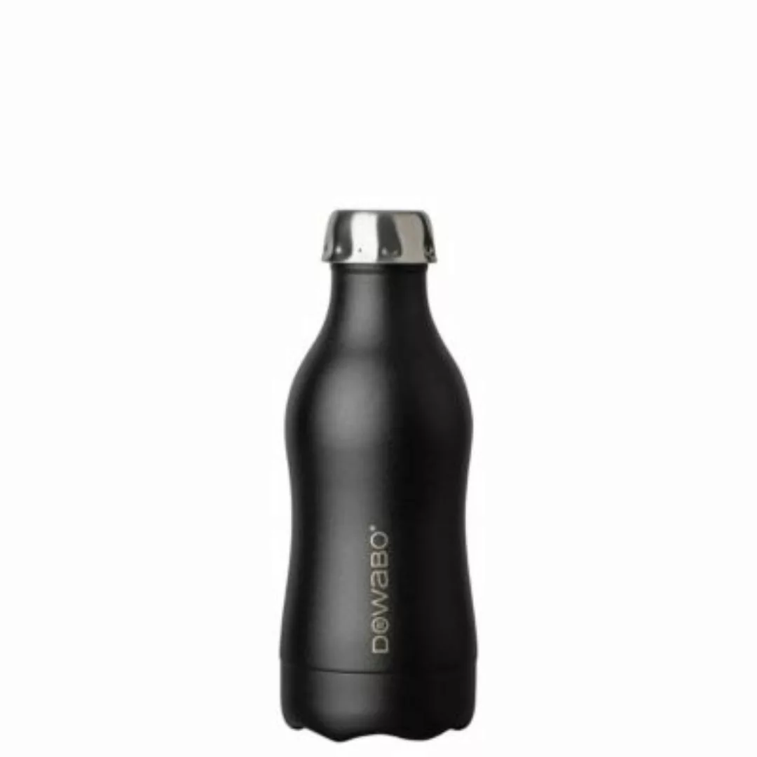 DOWABO® Isolierflasche Trinkflasche Black Sun 350ml schwarz günstig online kaufen
