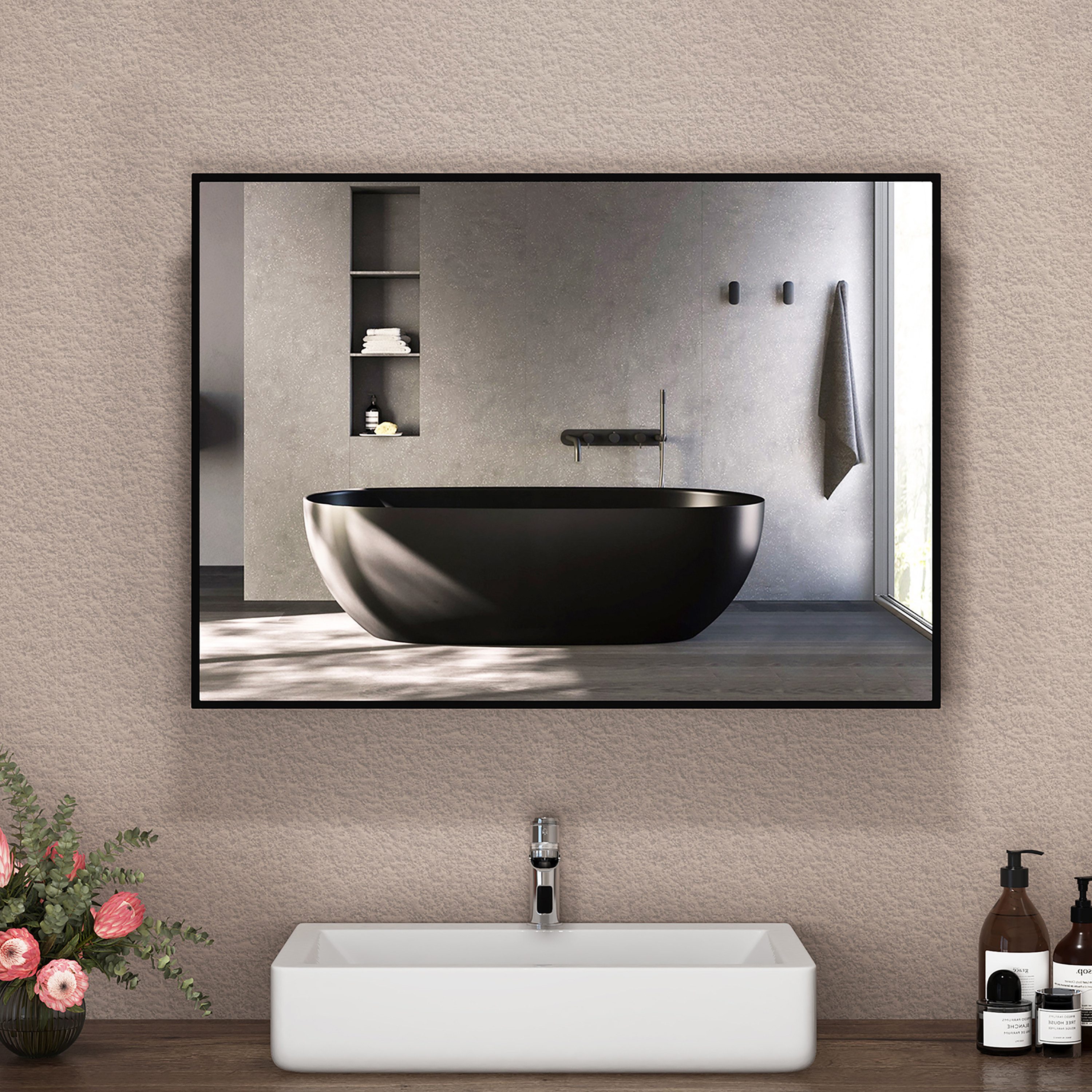 Hopibath Spiegel Flur Eckig Flurspiegel Wandspiegel günstig online kaufen