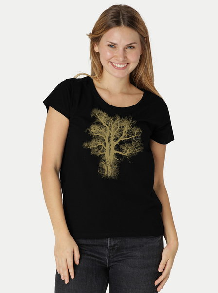 Bio-damen-loosefit-t-shirt Chestnut günstig online kaufen