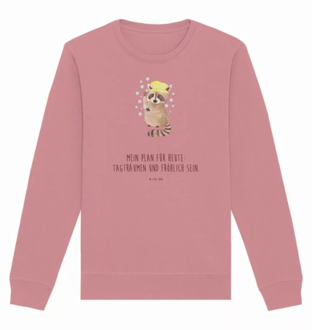 Mr. & Mrs. Panda Longpullover Größe S Waschbär - Canyon Pink - Geschenk, Ti günstig online kaufen