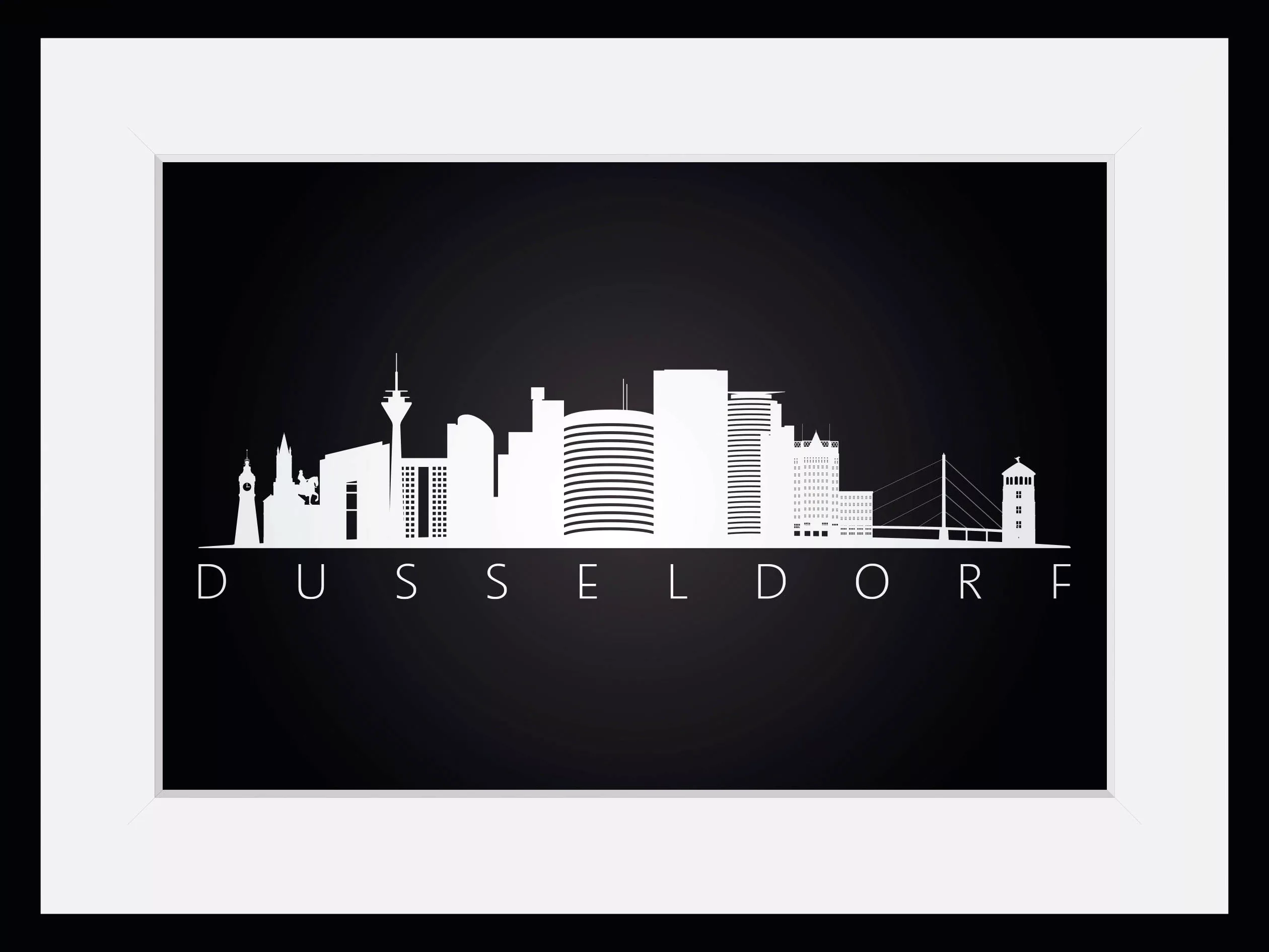 queence Bild "Düsseldorf Sehenswürdigkeiten", Städte, (1 St.) günstig online kaufen