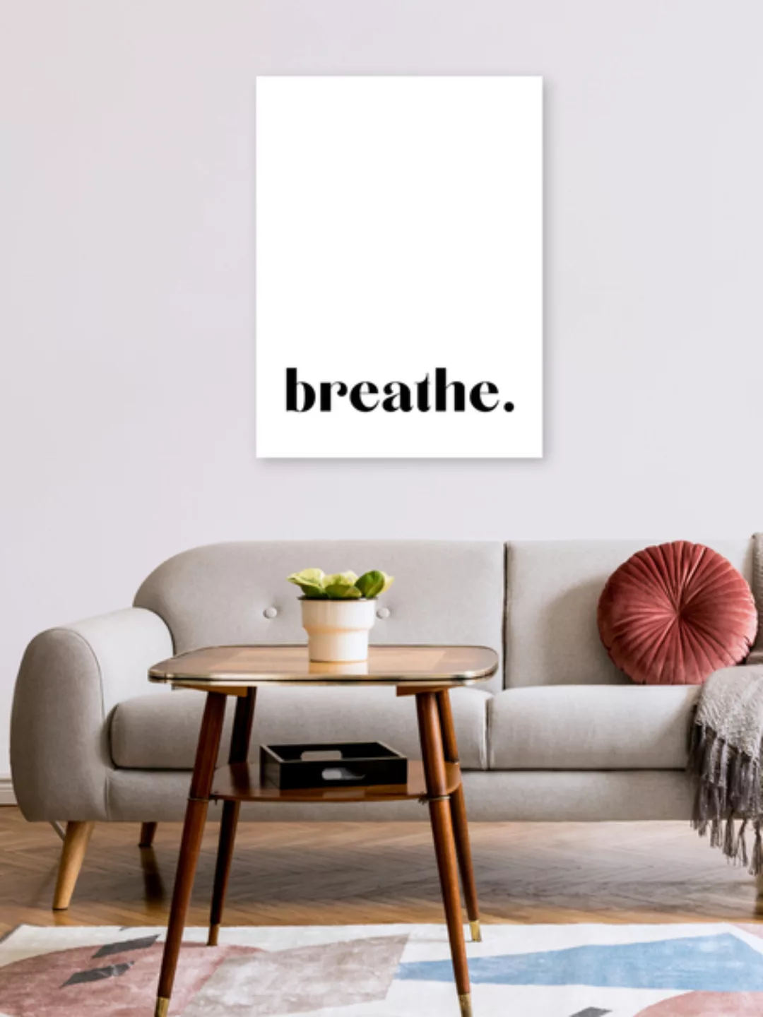 Poster / Leinwandbild - Breathe No7 günstig online kaufen