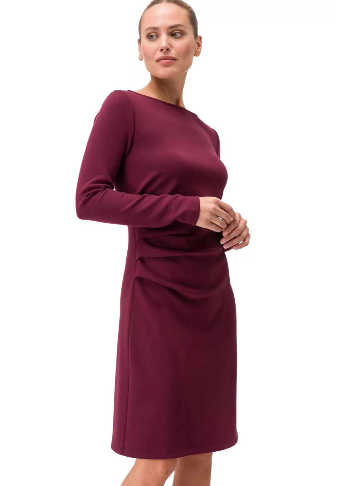 Zero Sweatkleid "zero Sweatkleid mit Raffungen", drapiert /gerafft günstig online kaufen