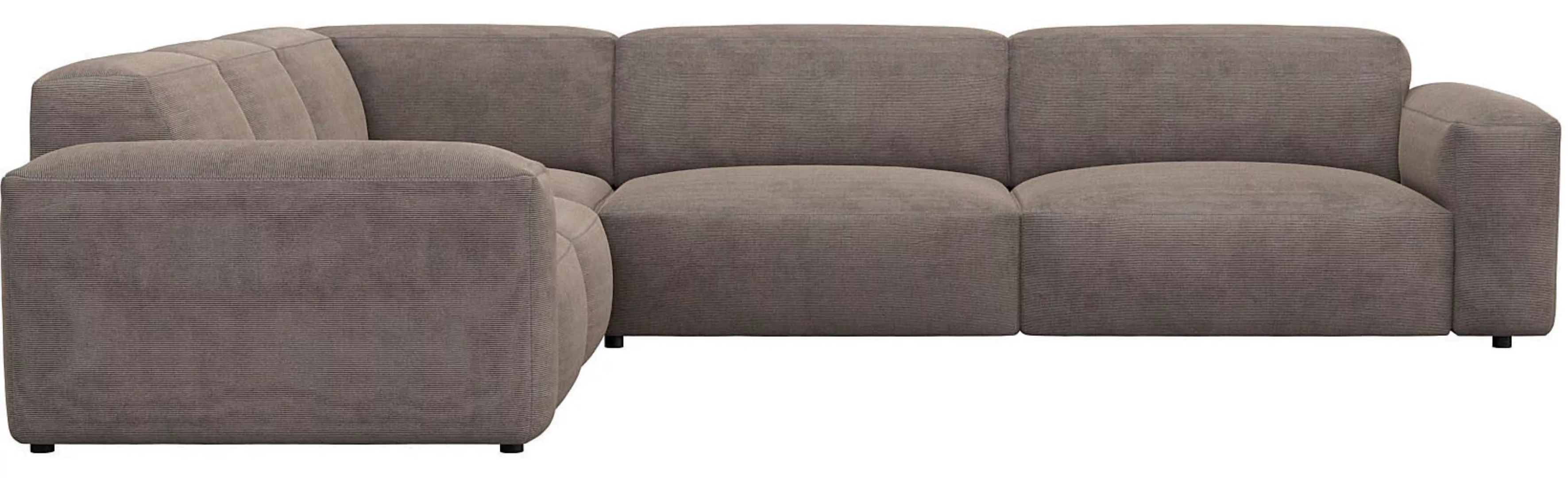 FLEXLUX Ecksofa "Lucera, super bequem durch hochwertigen Sitzaufbau mit Kal günstig online kaufen