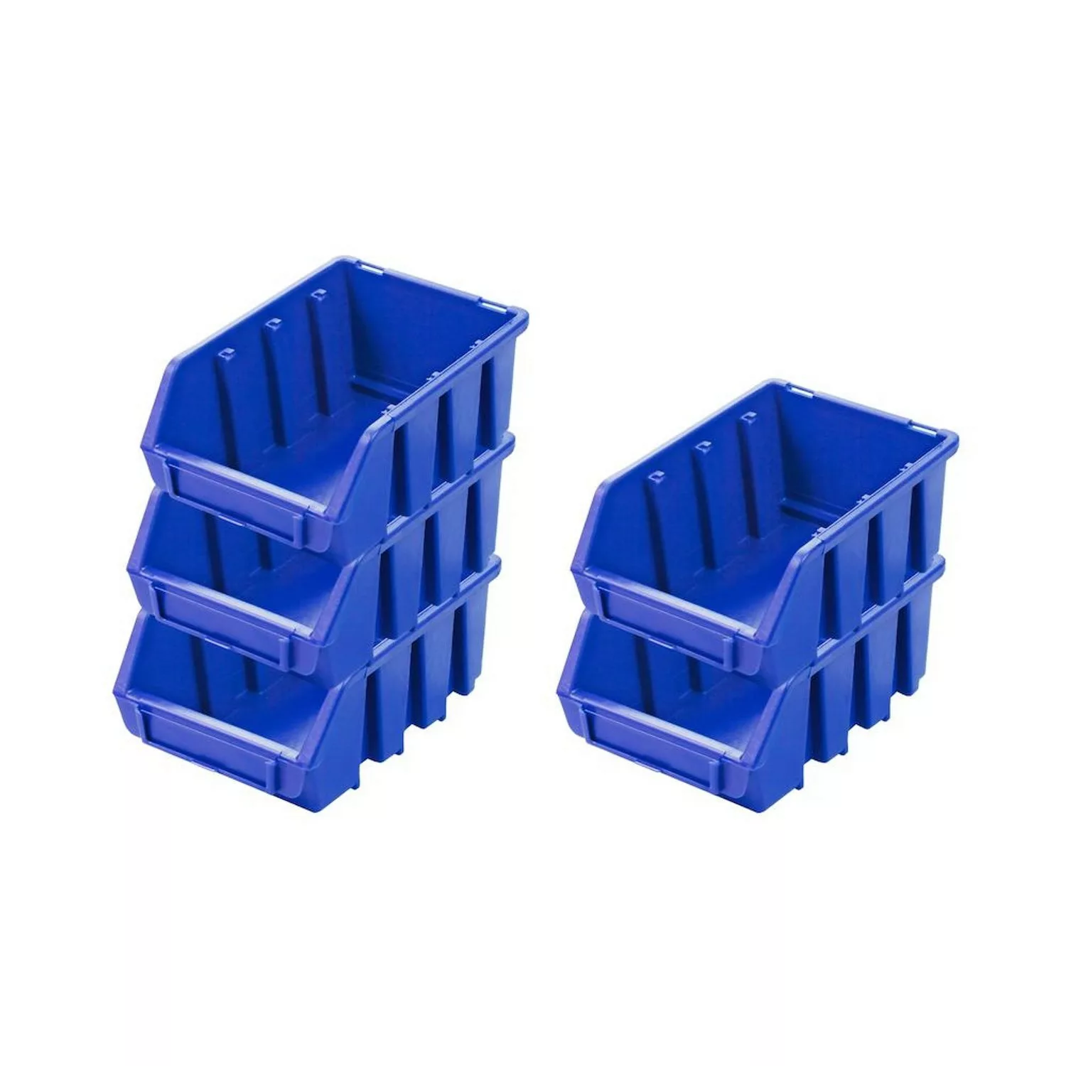 PROREGAL SuperSparSet 5x Sichtlagerbox 2 HxBxT 7,5 x 11,6 x 16,1 cm Polypro günstig online kaufen