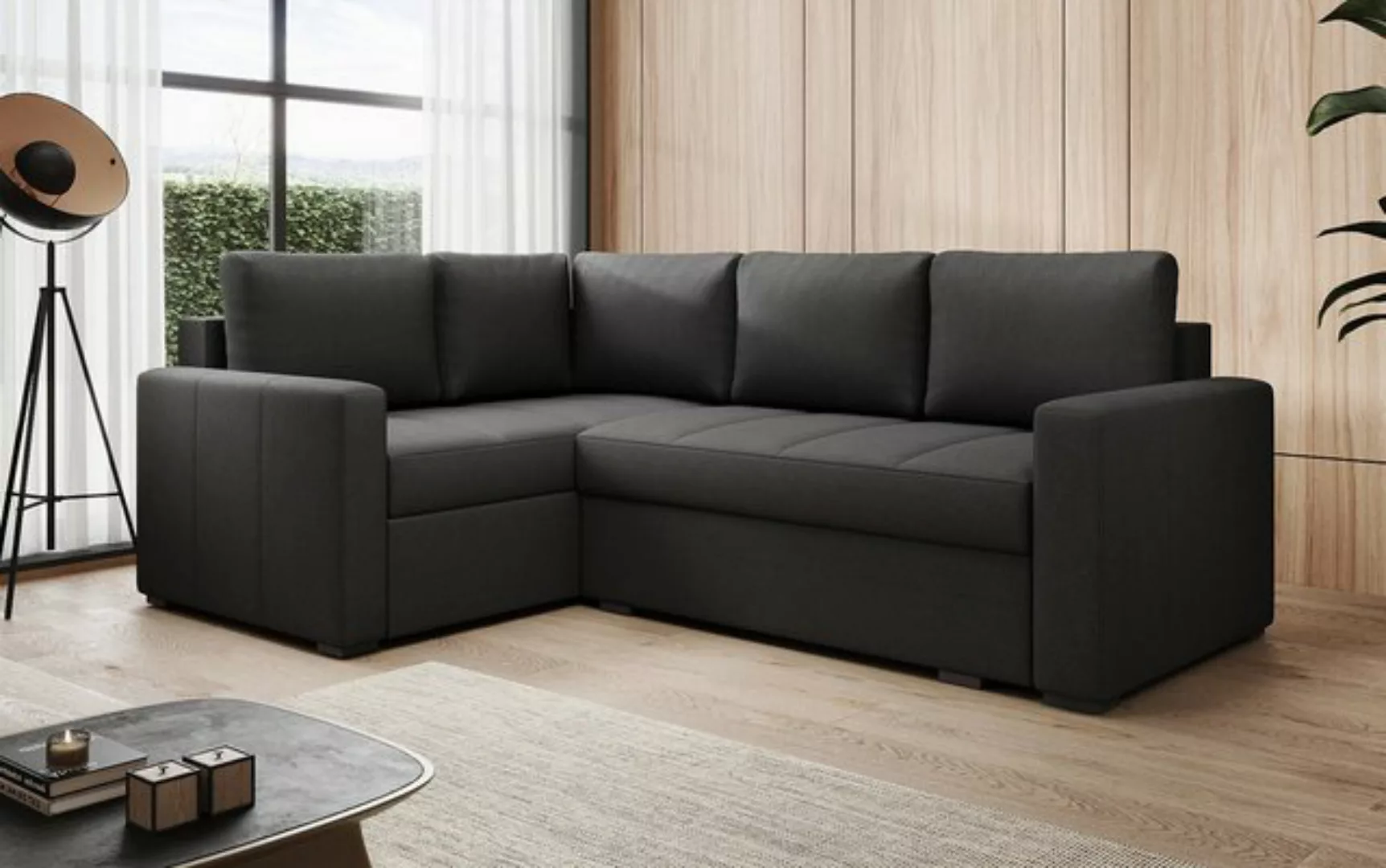 Luxusbetten24 Schlafsofa Designer Sofa Cortino, mit Schlaffunktion und Stau günstig online kaufen