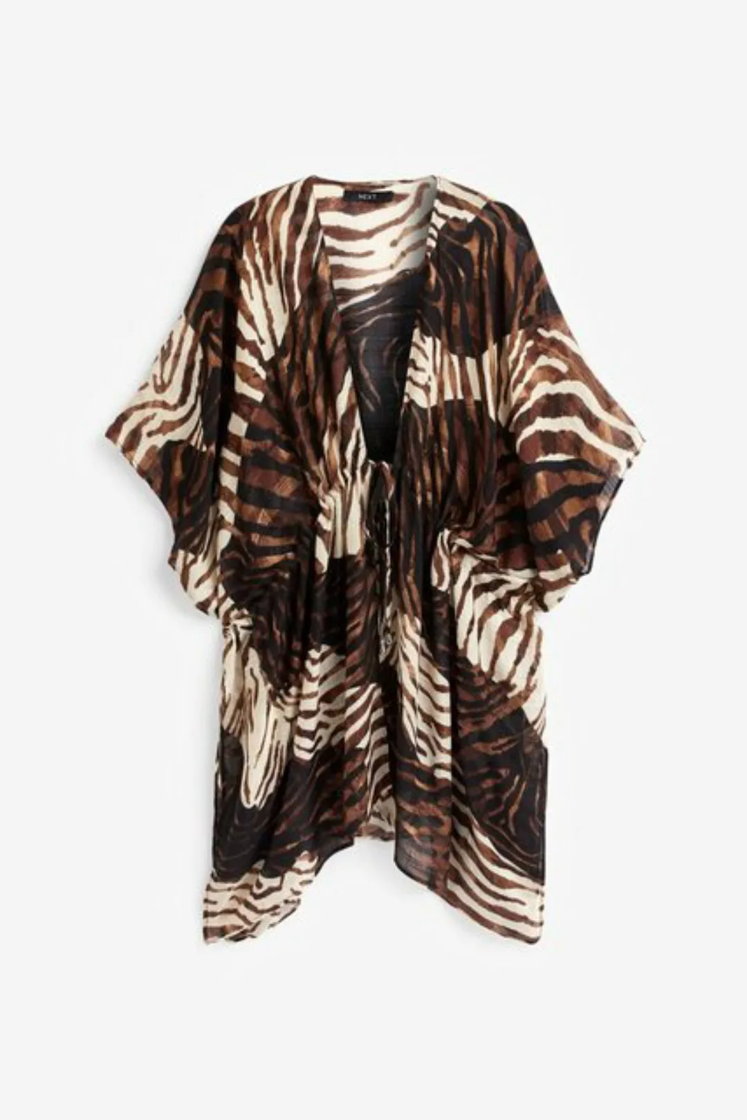 Next Blusenkimono Langer Kimono mit Bindegürtel (1-tlg) günstig online kaufen