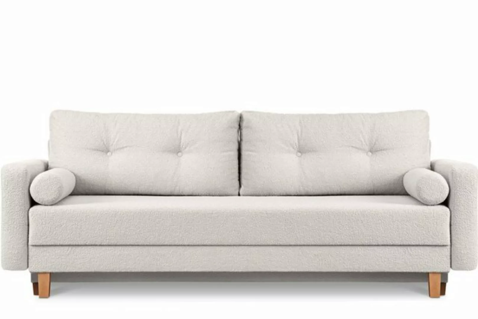 KONSIMO Schlafsofa ERISO Sofa 3-Personen, ausziehbare Liegfläche 196x150 cm günstig online kaufen