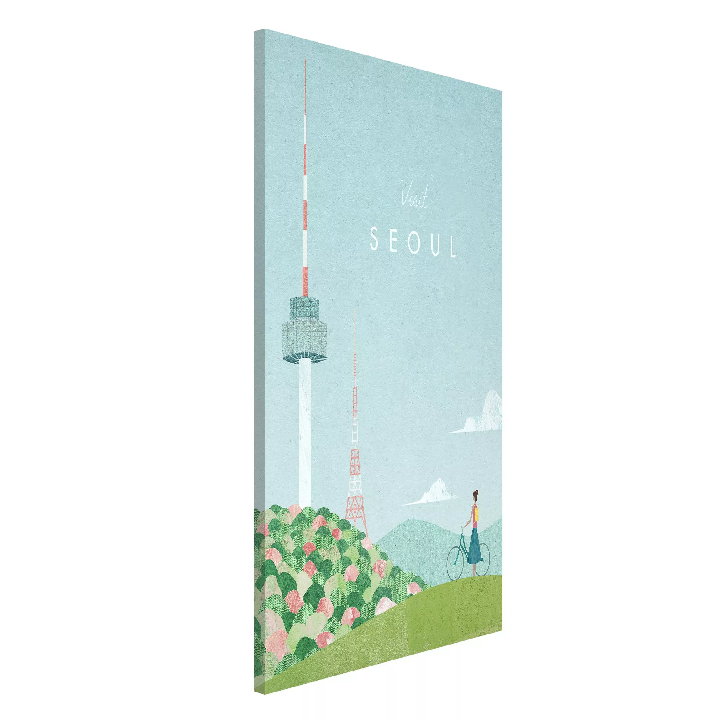 Magnettafel Reiseposter - Seoul günstig online kaufen