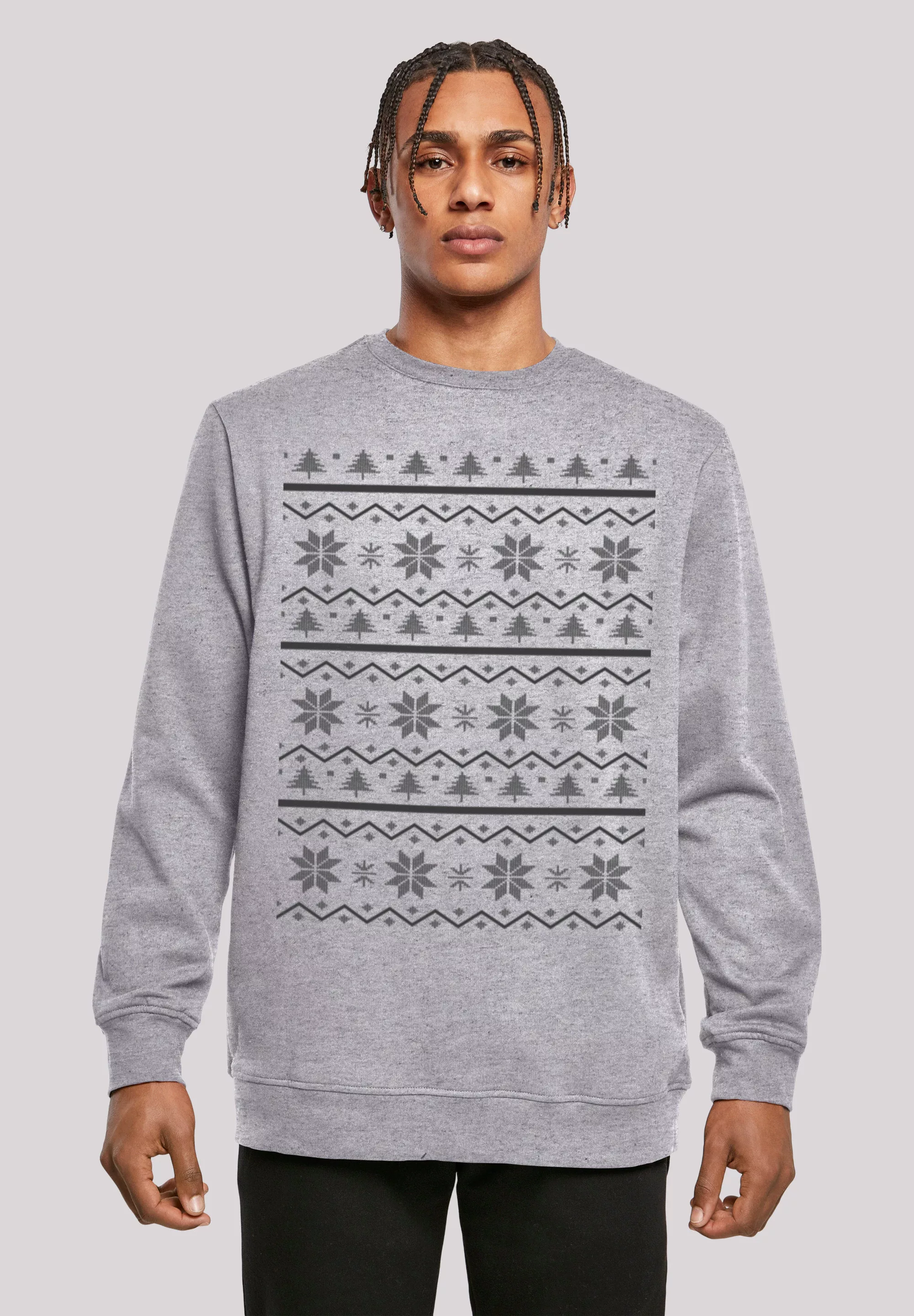 F4NT4STIC Kapuzenpullover "Scandinavian Muster Weihnachten", Print günstig online kaufen