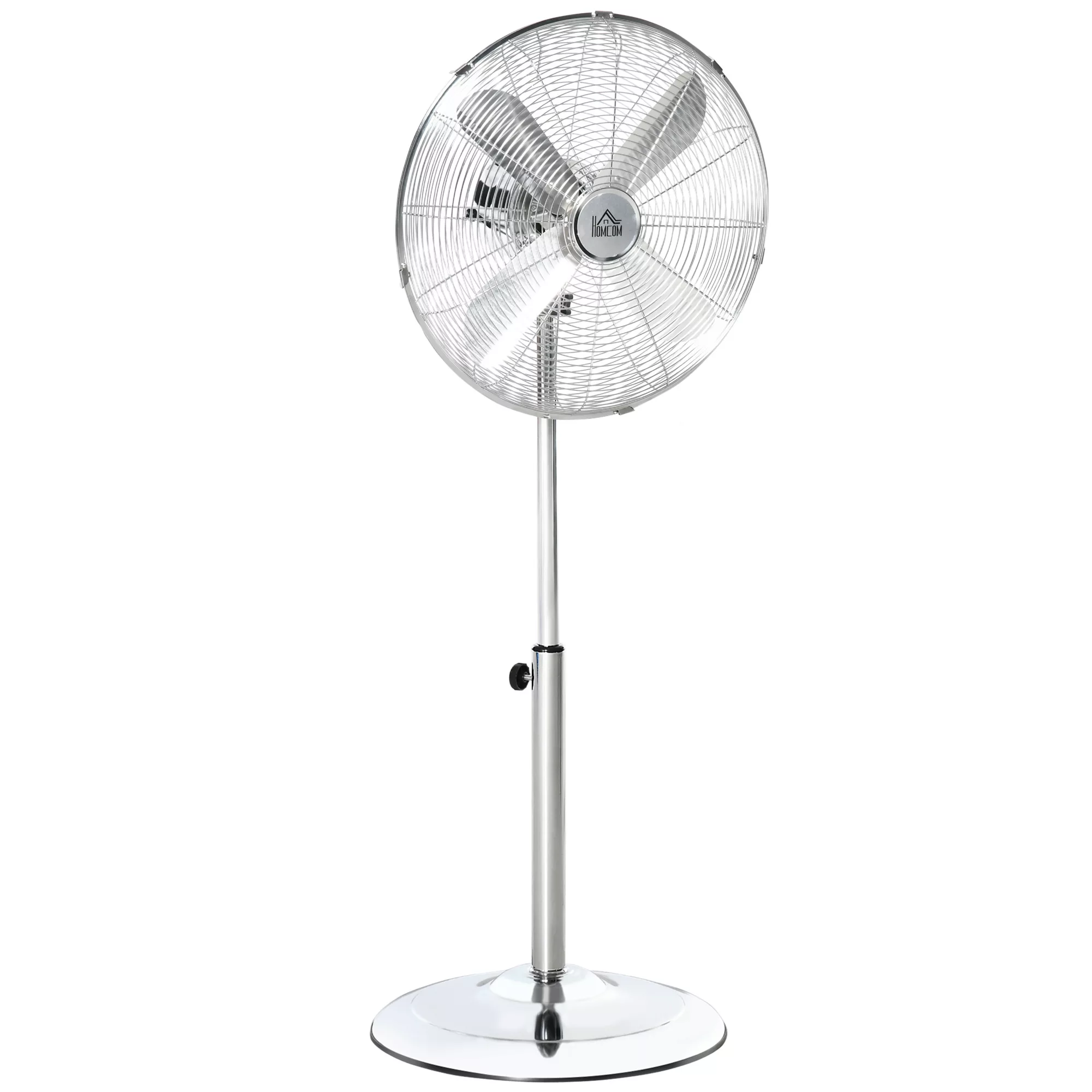 HOMCOM Standventilator 120cm höhenverstellbar 3 Geschwindigkeitsstufen vers günstig online kaufen