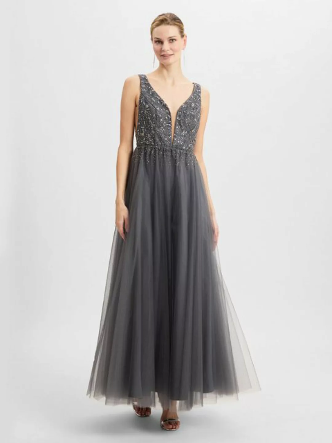 Vera Mont Abendkleid "Vera Mont Abendkleid mit Stickerei", Glitzernd günstig online kaufen