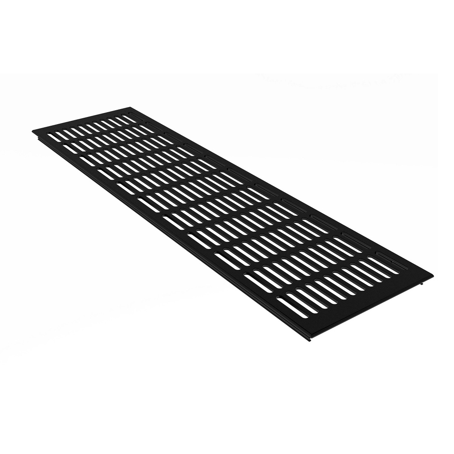 MS Beschläge Lüftungsgitter 150 x 200 mm Aluminium Schwarz Möbelbau günstig online kaufen