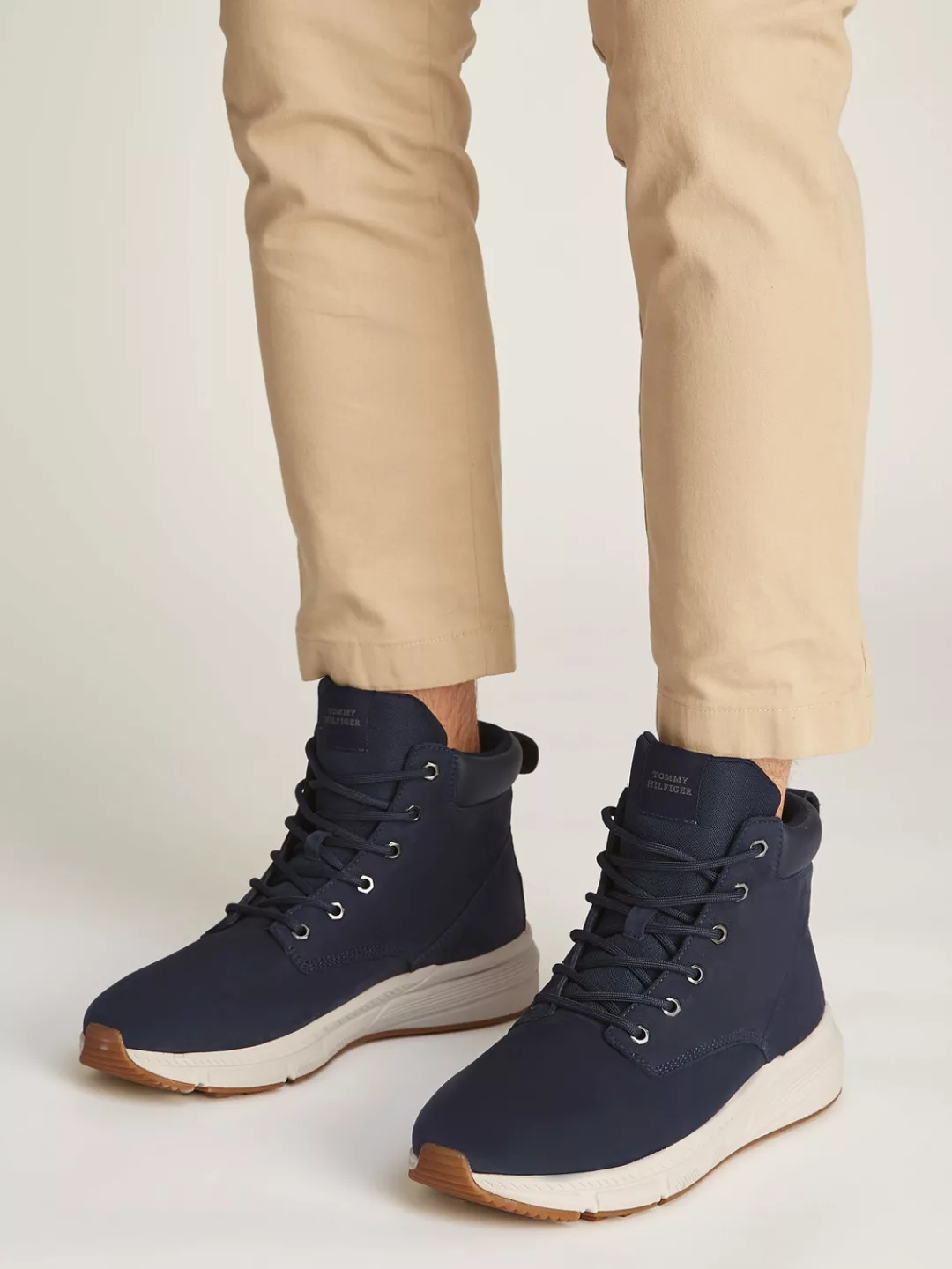 Tommy Hilfiger Schnürboots "LIGHT HILIFIGER NBK HYBRID BOOT", Freizeitschuh günstig online kaufen