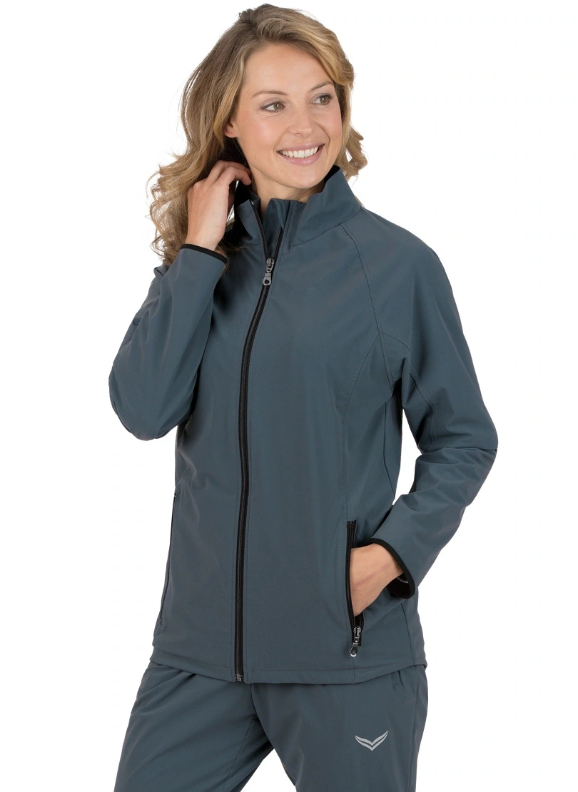 Trigema Trainingsjacke "TRIGEMA Raglan-Jacke mit Netzinnenfutter", (1 St.) günstig online kaufen