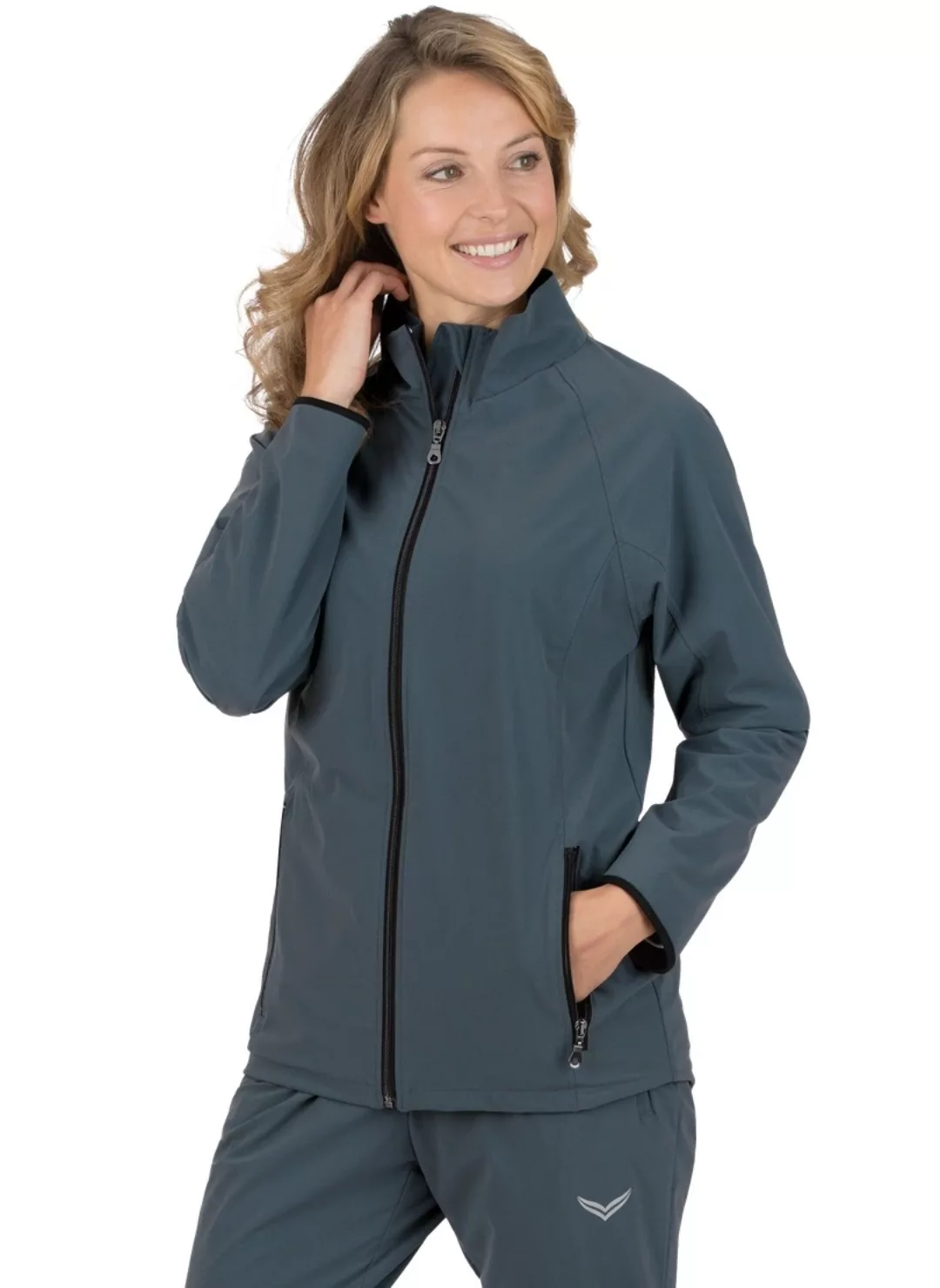 Trigema Trainingsjacke "TRIGEMA Raglan-Jacke mit Netzinnenfutter", (1 St.) günstig online kaufen