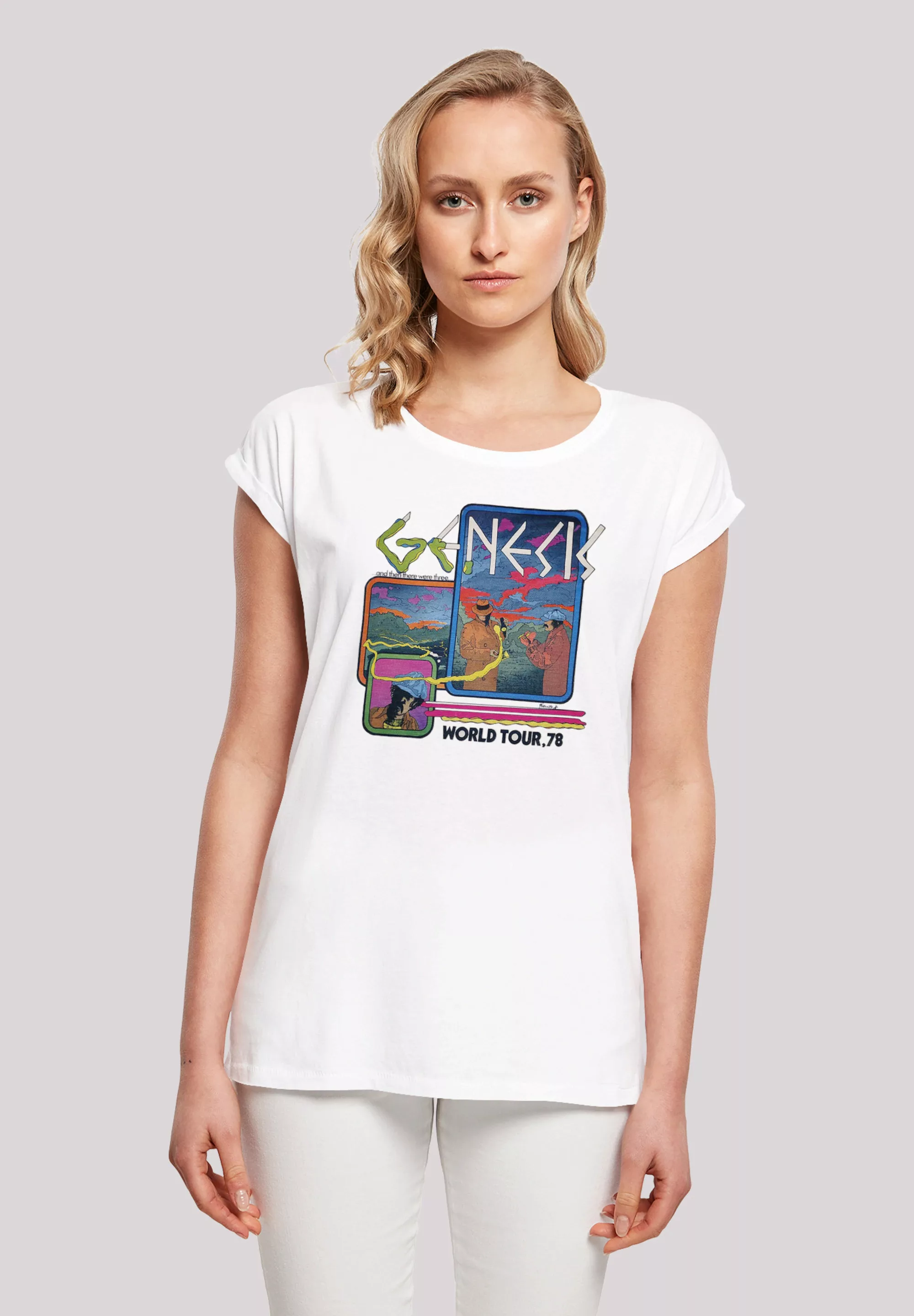 F4NT4STIC T-Shirt "Genesis World Tour 78" günstig online kaufen