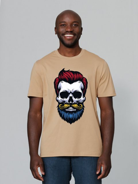 wat? Apparel T-Shirt Hipster Skull günstig online kaufen