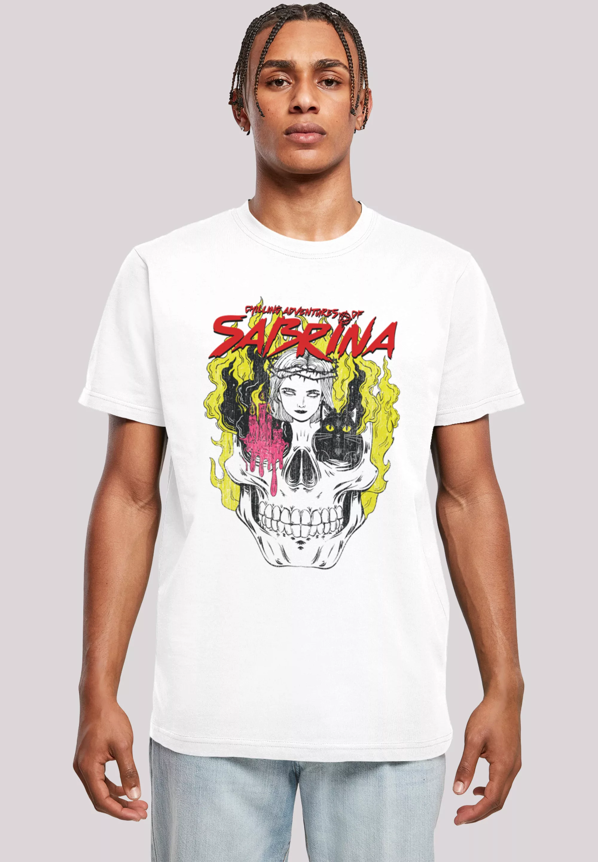 F4NT4STIC T-Shirt "Chilling Adventures of Sabrina Boys Skull", Herren,Premi günstig online kaufen