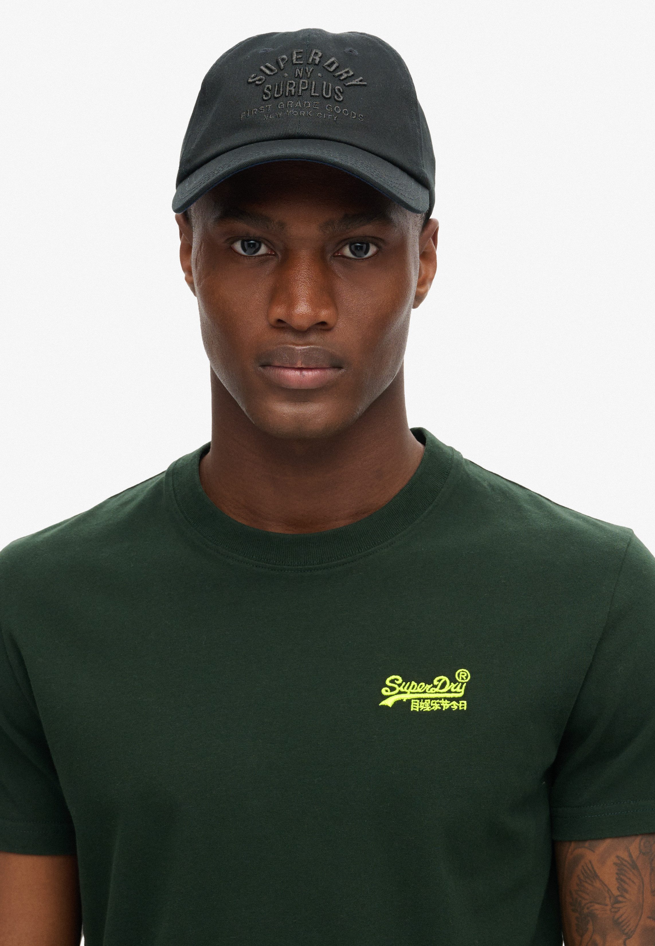 Superdry Rundhalsshirt "ESSENTIAL LOGO EMB TEE" günstig online kaufen