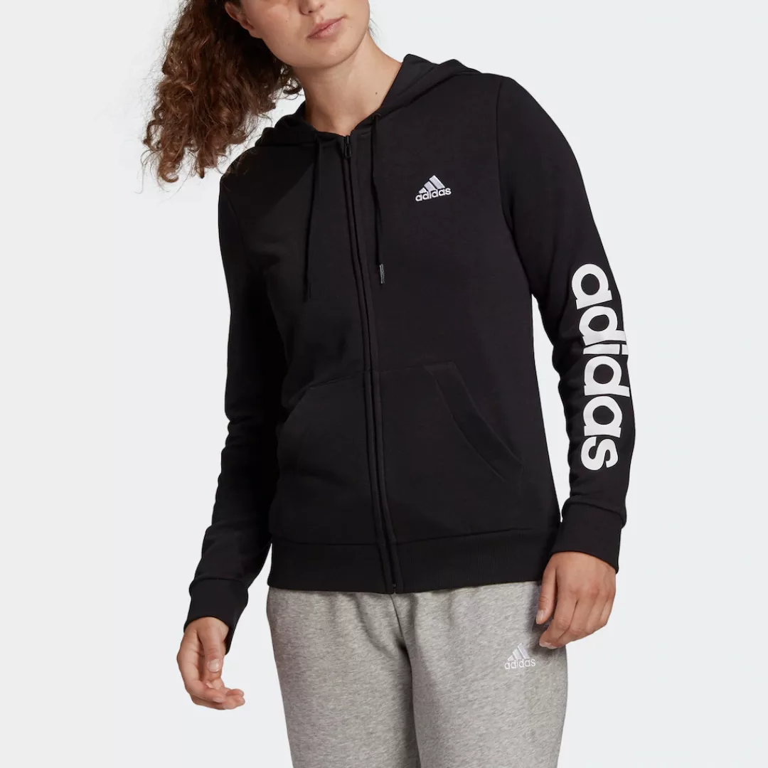 adidas Sportswear Kapuzensweatshirt "ESSENTIALS LOGO KAPUZENJACKE" günstig online kaufen