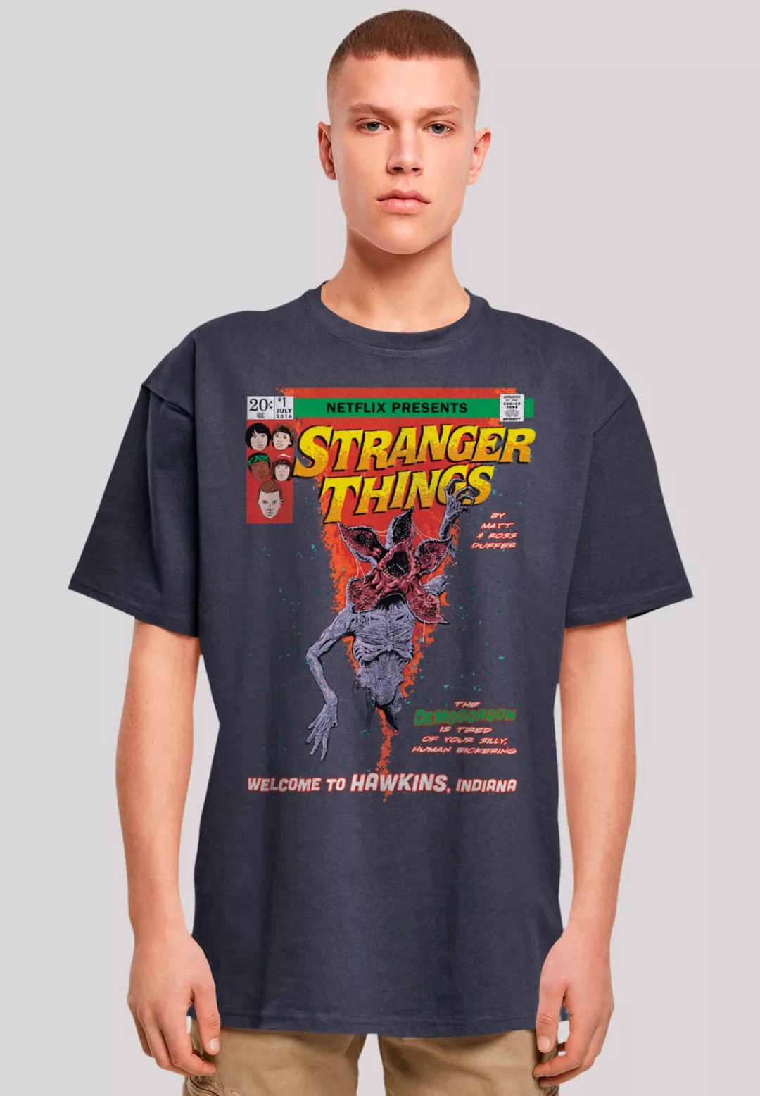 F4NT4STIC T-Shirt "Stranger Things Comic Cover", Premium Qualität günstig online kaufen