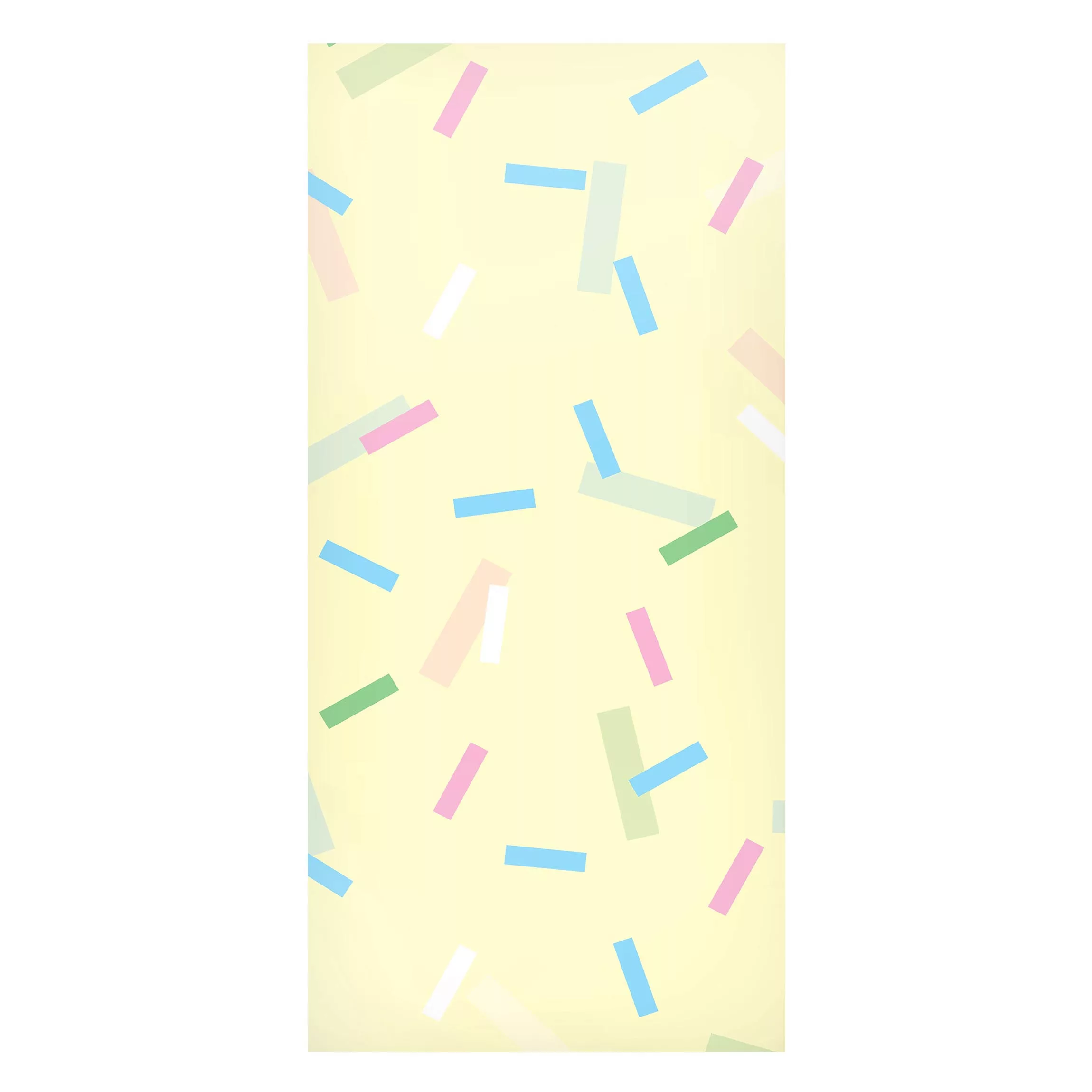 Magnettafel Buntes Konfetti aus Pastellstreifen günstig online kaufen