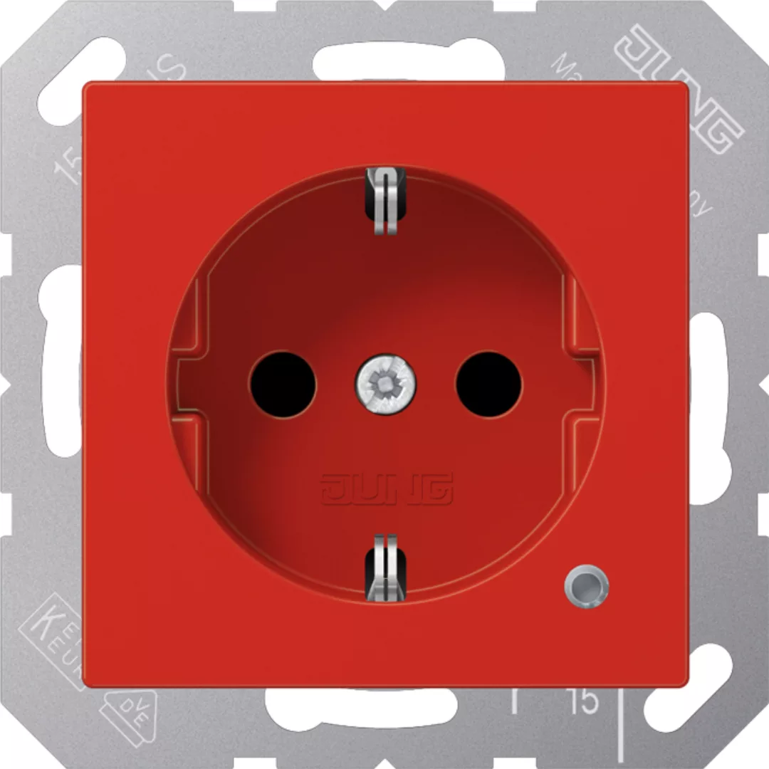 Jung SCHUKO-Steckdose 16A 250V m.Berührungsschutz ABA 1520 BFKO RT günstig online kaufen