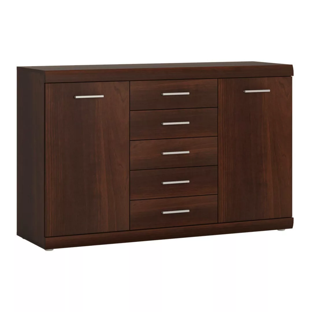 Sideboard 140 cm Nussbaum IMPERIA-129 günstig online kaufen