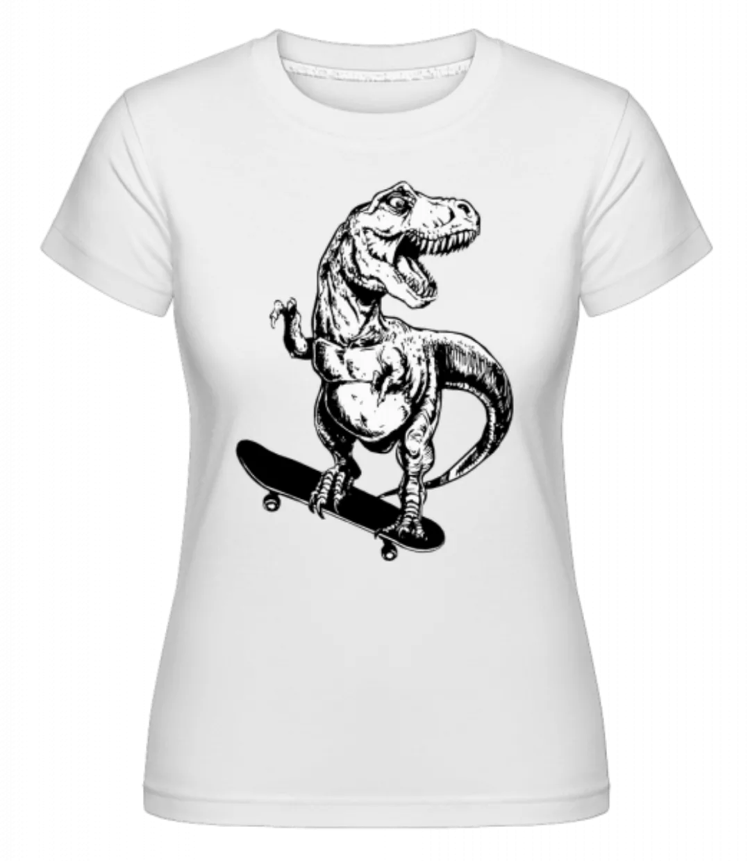 T-Rex Skater · Shirtinator Frauen T-Shirt günstig online kaufen