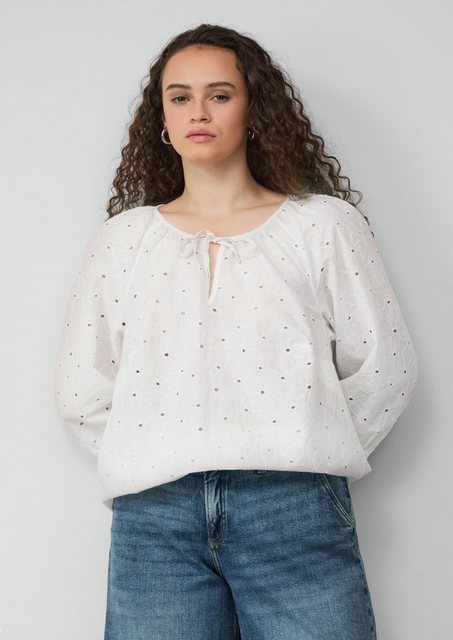 QS Langarmbluse Bluse günstig online kaufen