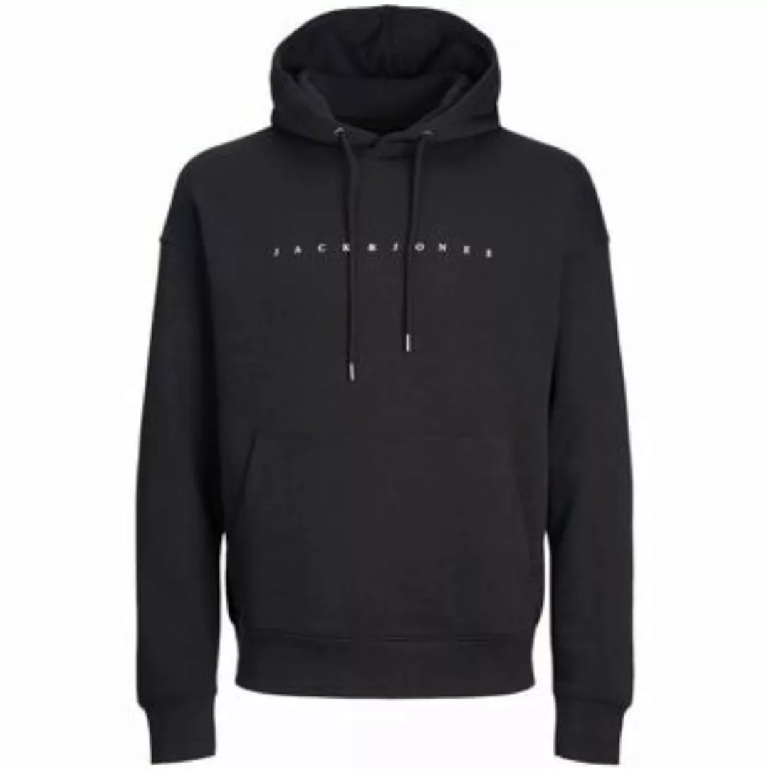 Jack & Jones  Sweatshirt 12243527 STAR JJ SWEAT HOOD-BLACK günstig online kaufen
