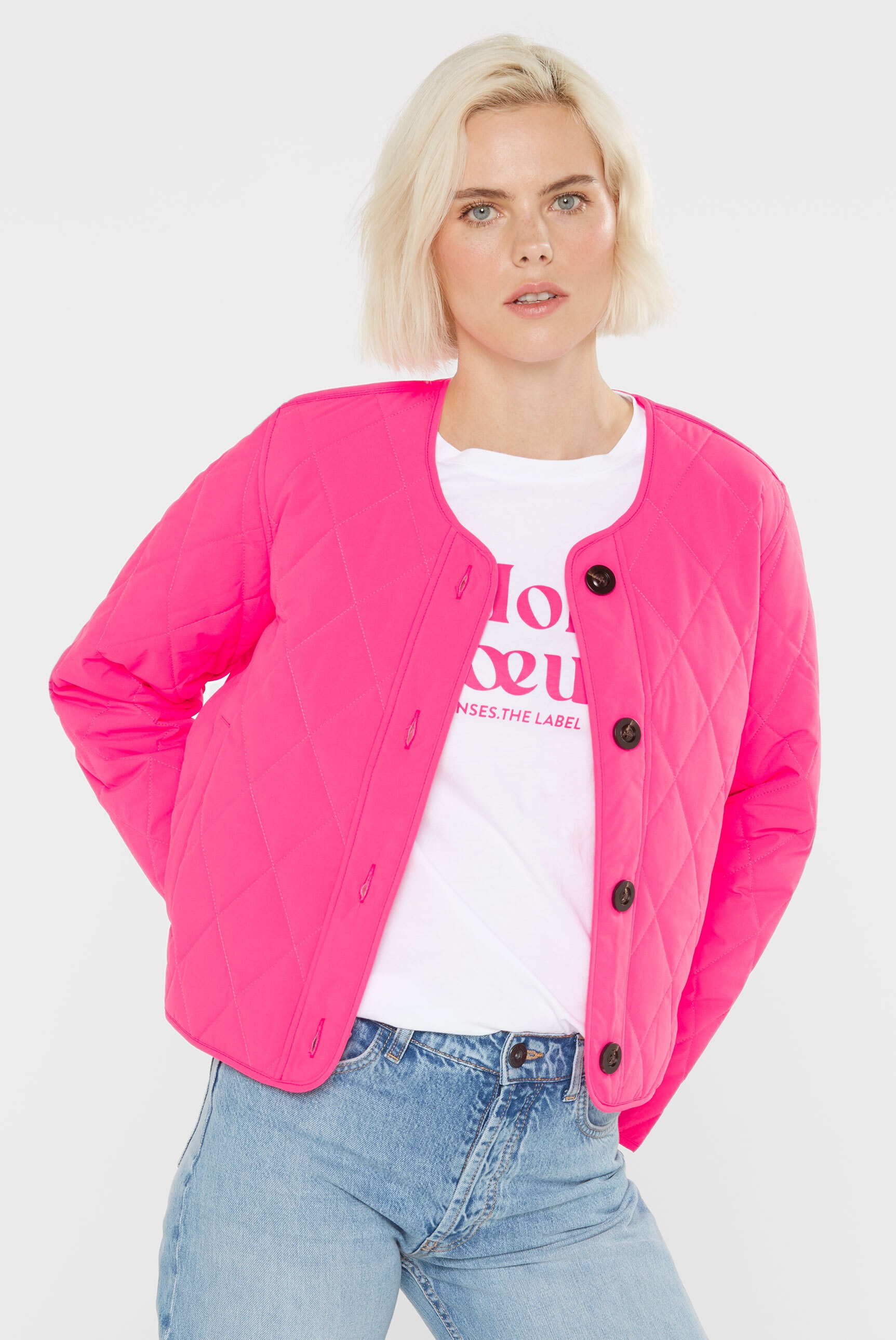 SENSES.THE LABEL Outdoorjacke, ohne Kapuze günstig online kaufen
