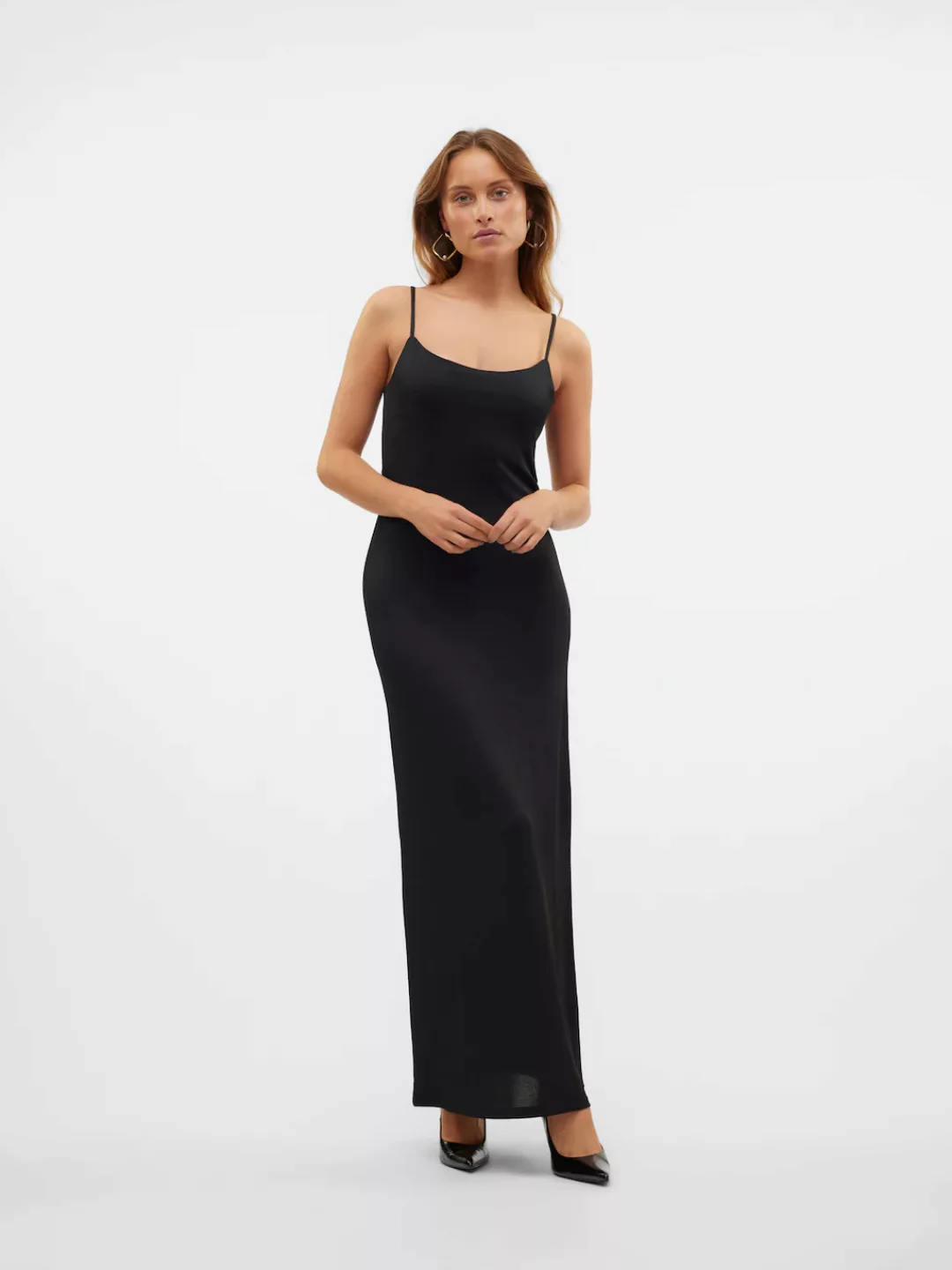 Vero Moda Spaghettikleid VMKANVA ANKLE GLITTER SINGLET DRESS JRS mit Glitze günstig online kaufen