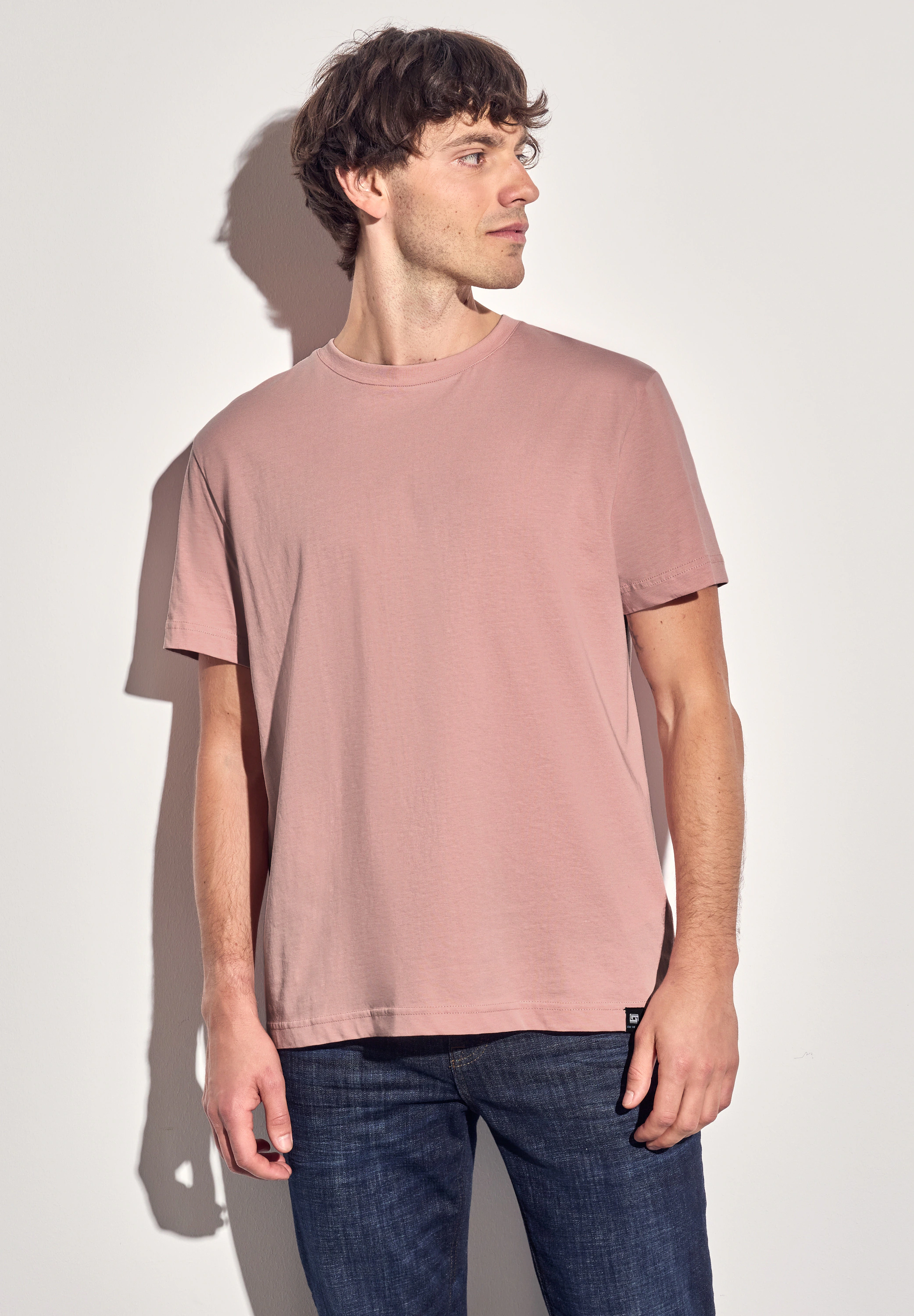 STREET ONE MEN T-Shirt, Rundhalsausschnitt günstig online kaufen
