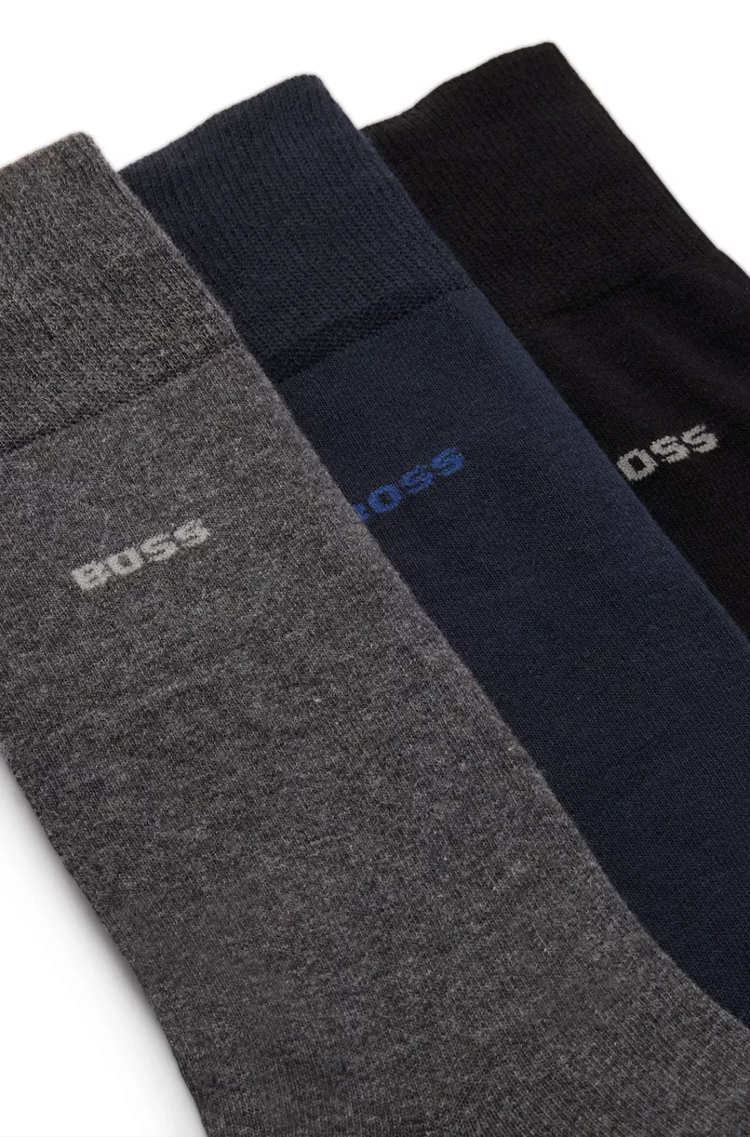 BOSS Socken "3P RS GiftSet Uni CC", (Packung, 3 Paar, 3er Pack), mit einges günstig online kaufen