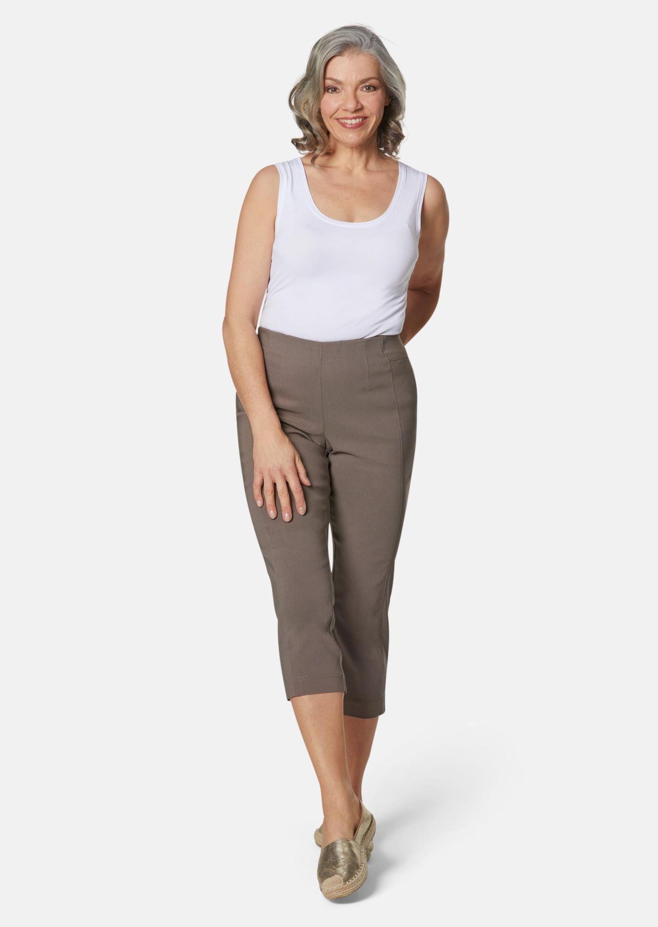 GOLDNER Schlupfhose Schlupfhose LOUISA mit Steppnähten günstig online kaufen
