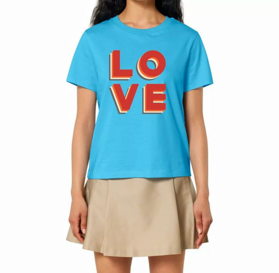 Hilltop T-Shirt Damen T-Shirt 100% Bio-Baumwolle, Rundhals, Sommer Shirt mi günstig online kaufen