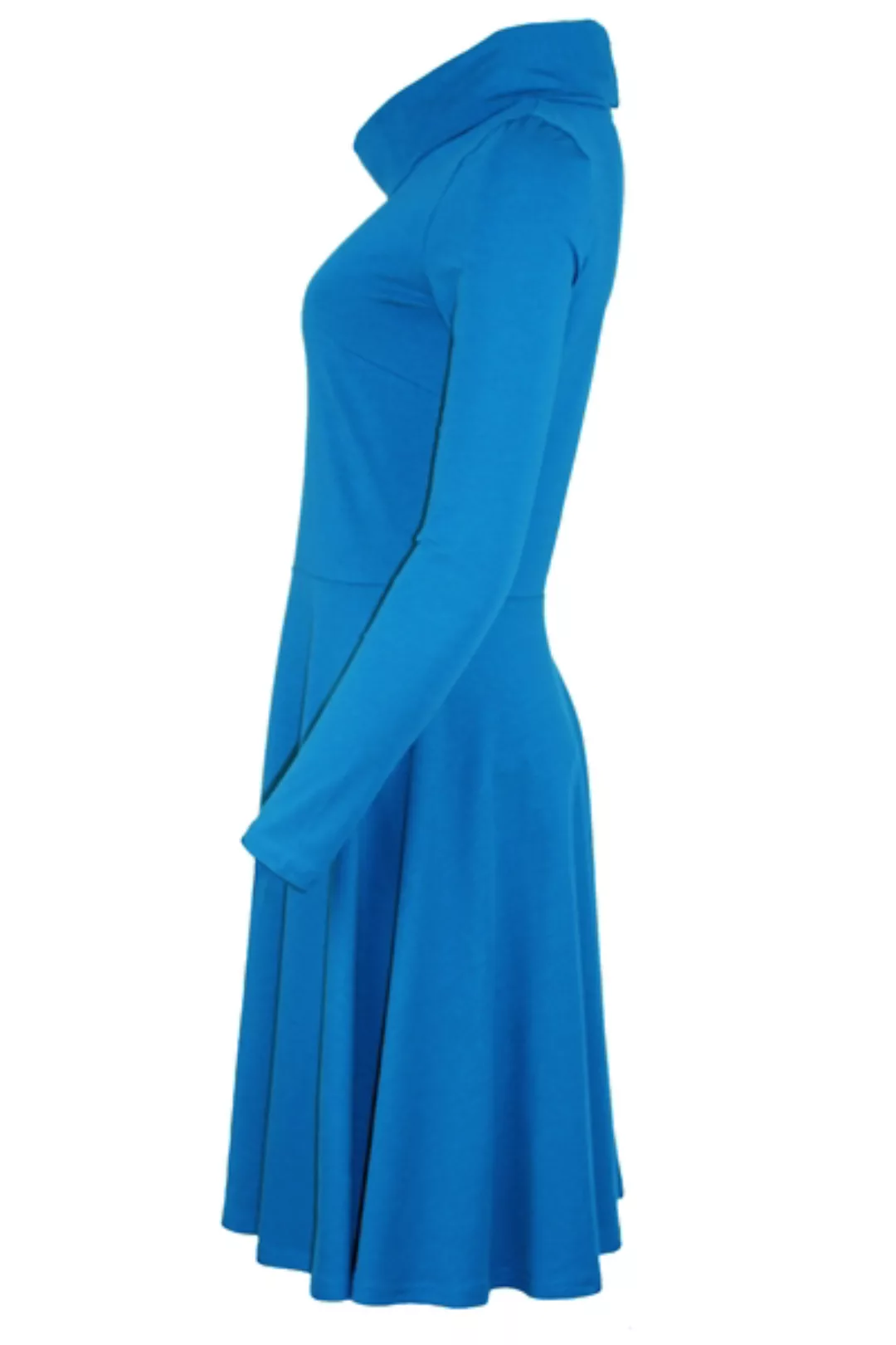 Kleid Mit Schickem Schalkragen Aus Bio-baumwolle günstig online kaufen