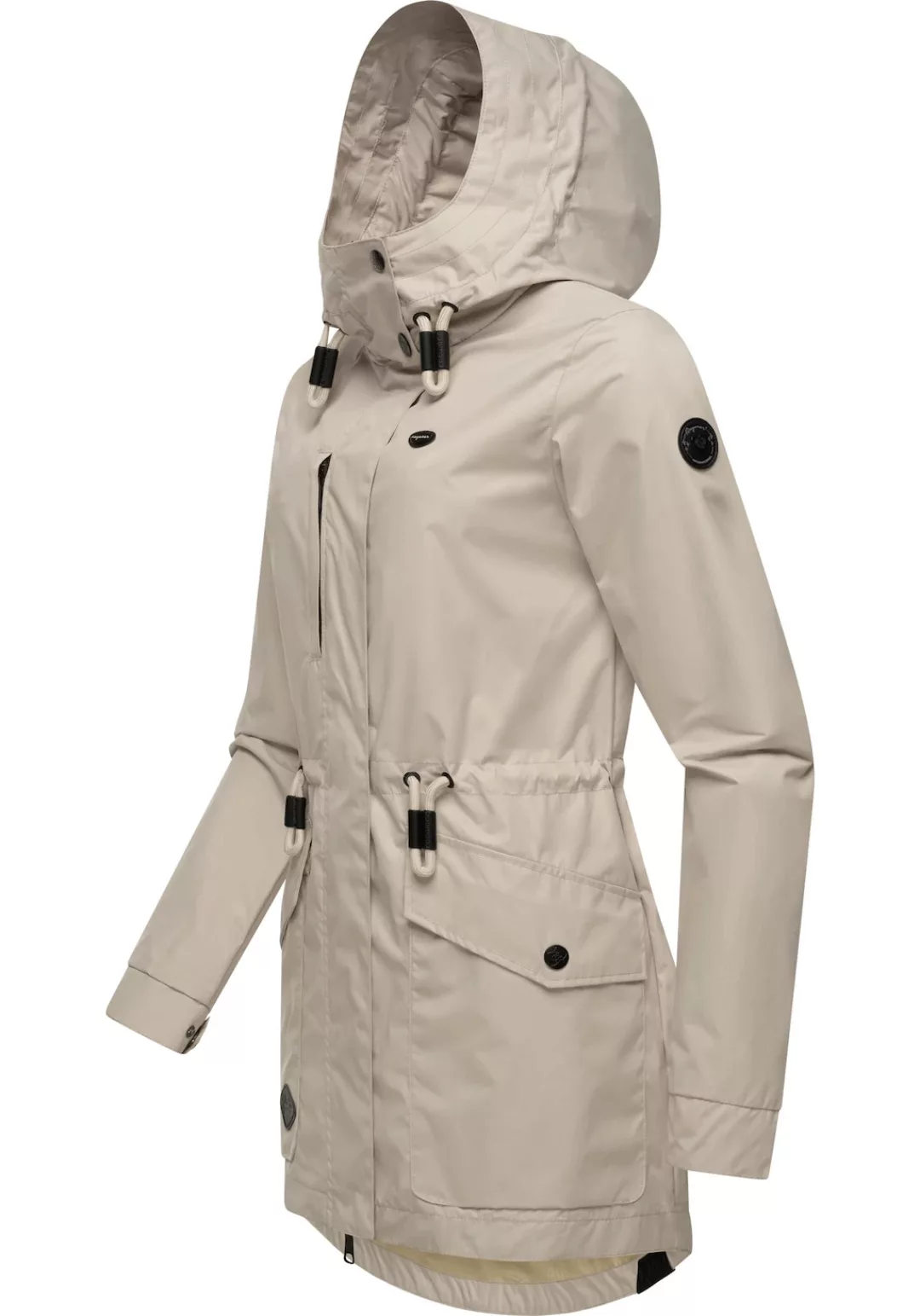 Ragwear Parka "Alysa", mit Kapuze, stylische Damen Übergangsjacke mit Taill günstig online kaufen