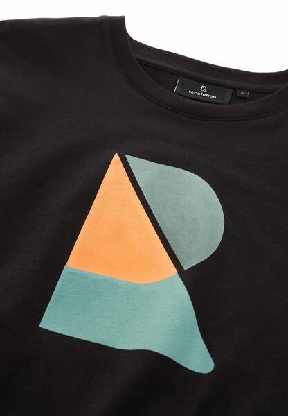 Herren T-shirt Aus Weicher Baumwolle (Bio) | Agave Logo Recolution günstig online kaufen