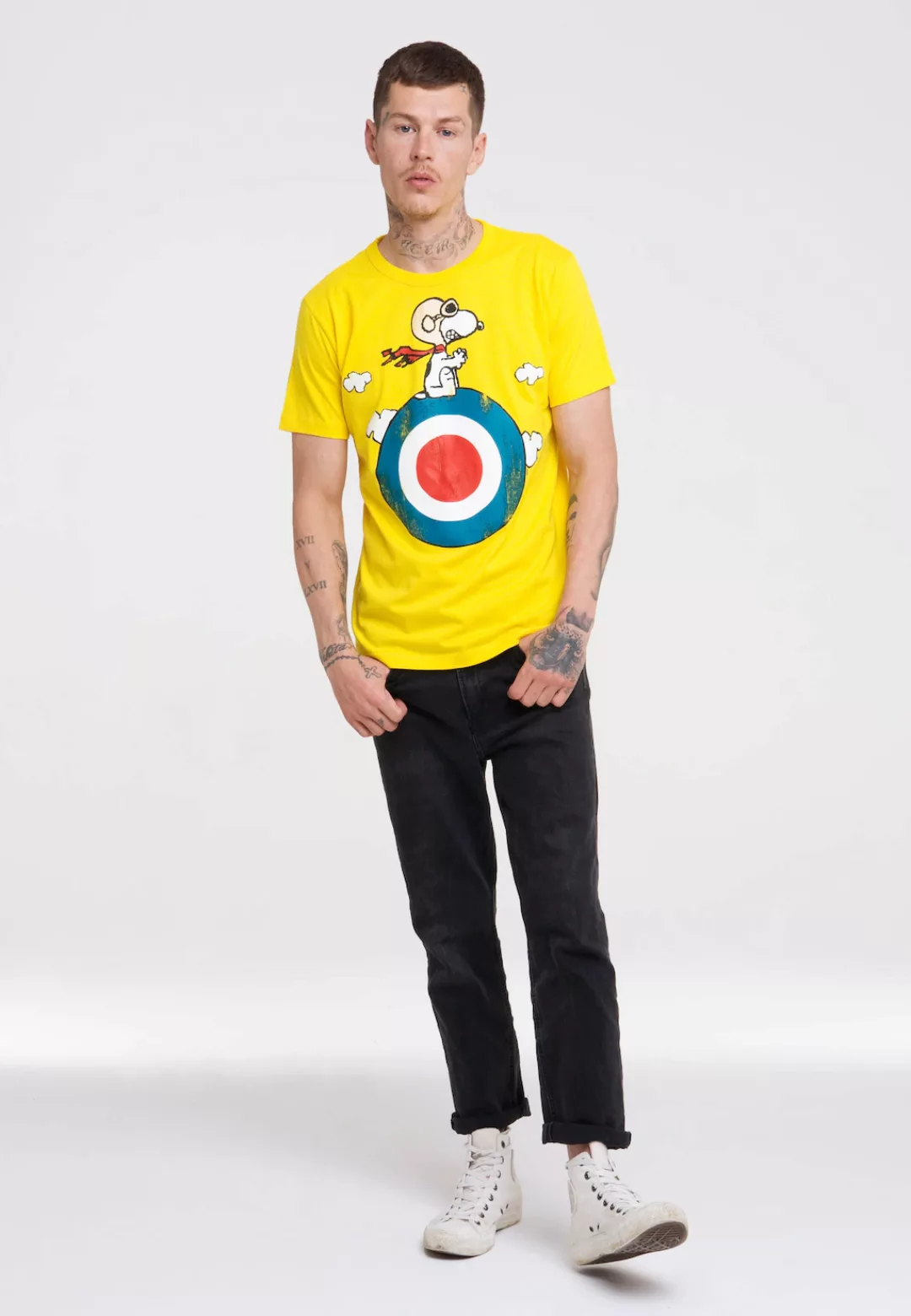 LOGOSHIRT T-Shirt "Peanuts - Snoopy Pilot", mit lizenziertem Print günstig online kaufen