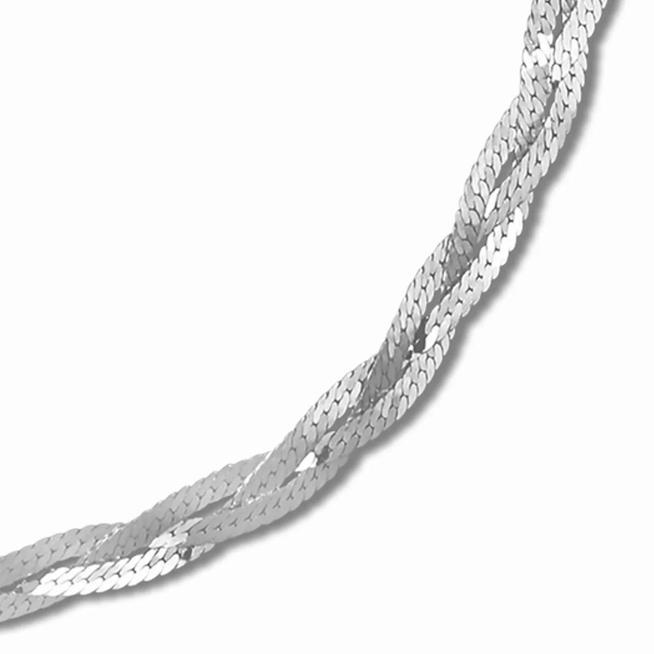 SilberDream Silberkette SilberDream geflochten Halskette silber günstig online kaufen