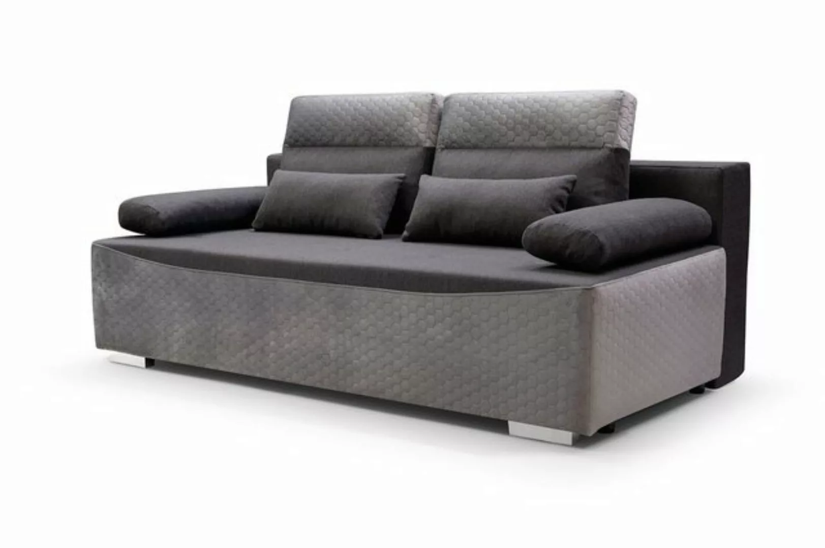 Siblo 2-Sitzer Modernes Zweisitzer Sofa Costanza mit Schlaffunktion günstig online kaufen