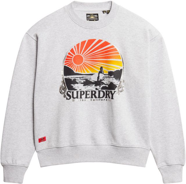 Superdry Sweatshirt TRAVEL SOUVENIR LOOSE SWEAT günstig online kaufen