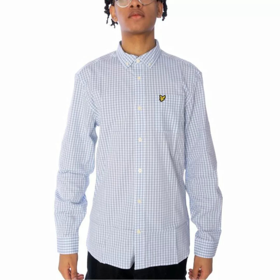 Lyle & Scott Langarmhemd Hemd Lyle&Scott LS Slim Fit Gingham, G L, F light günstig online kaufen