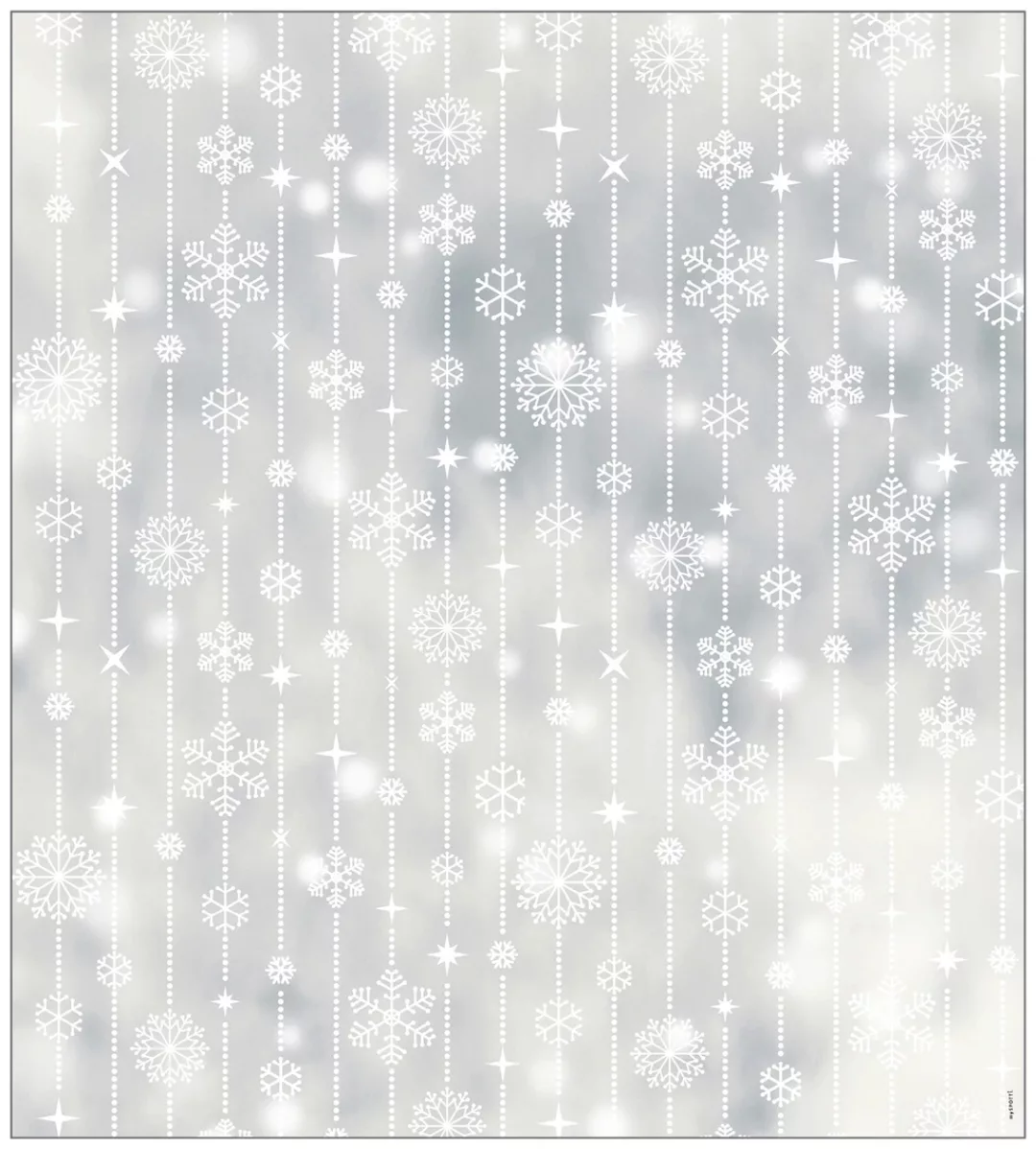 MySpotti Fensterfolie "Look Schneeflocken white", halbtransparent, glattsta günstig online kaufen