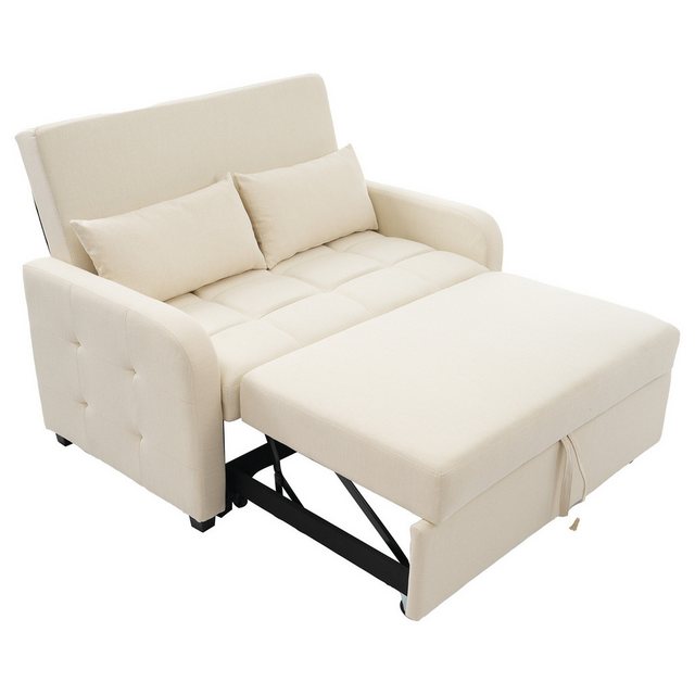 Yorbay Schlafsofa Multifunktionale Klapp-Sofa-Bett mit Verstellbares Rücken günstig online kaufen