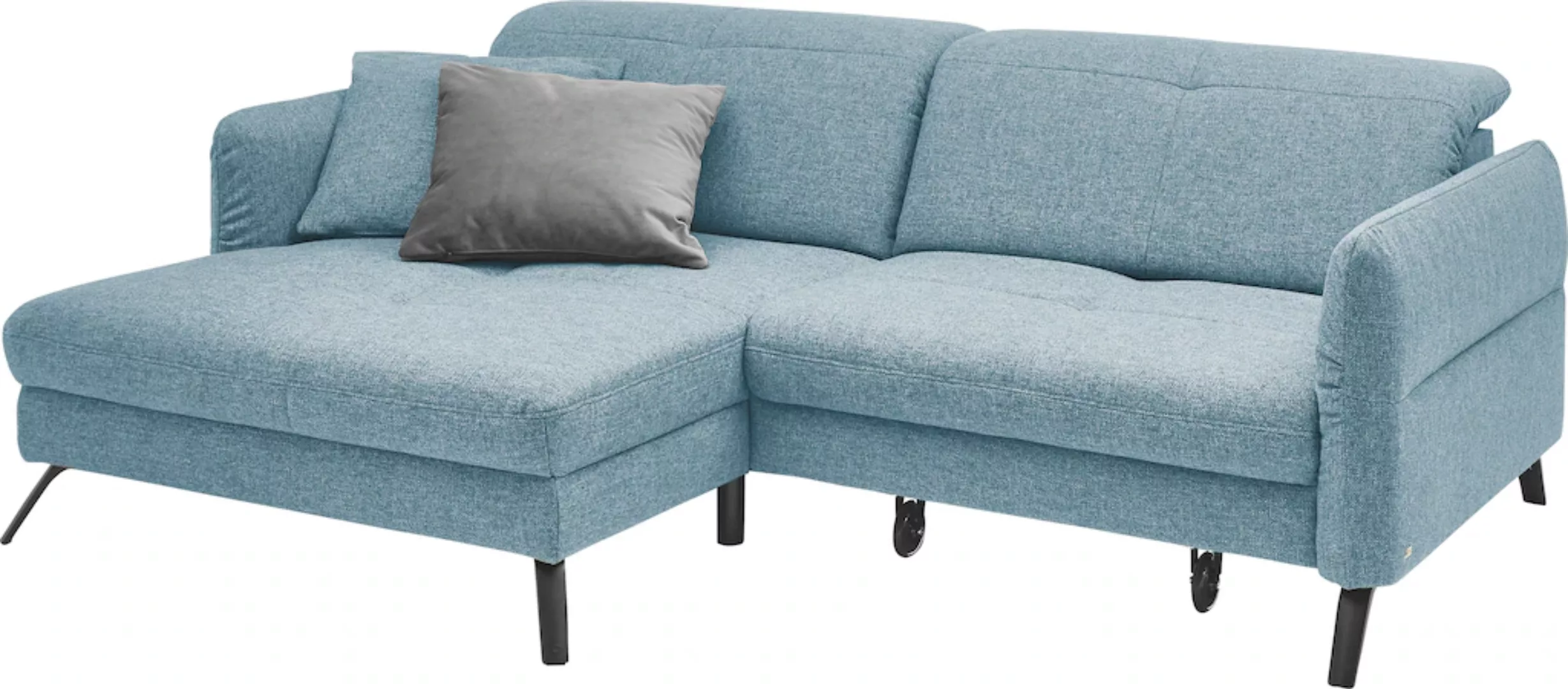 set one by Musterring Ecksofa »SO 4400 V«, wahlweise mit motorischer Bettfu günstig online kaufen