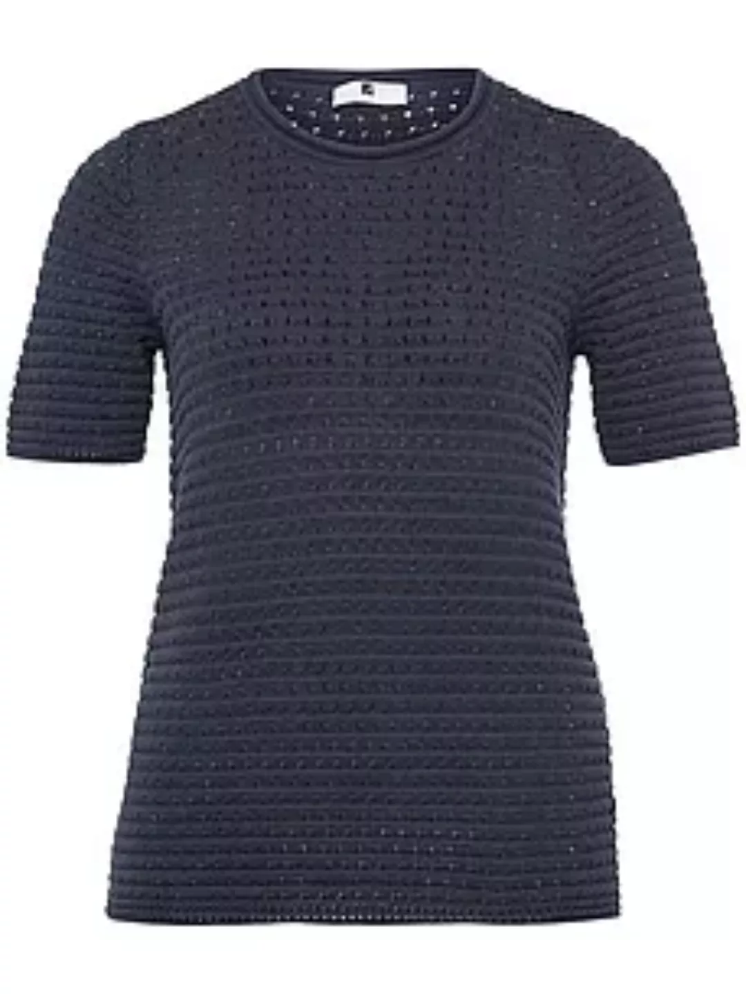 Rundhals-Pullover 1/2-Arm Anna Aura blau günstig online kaufen